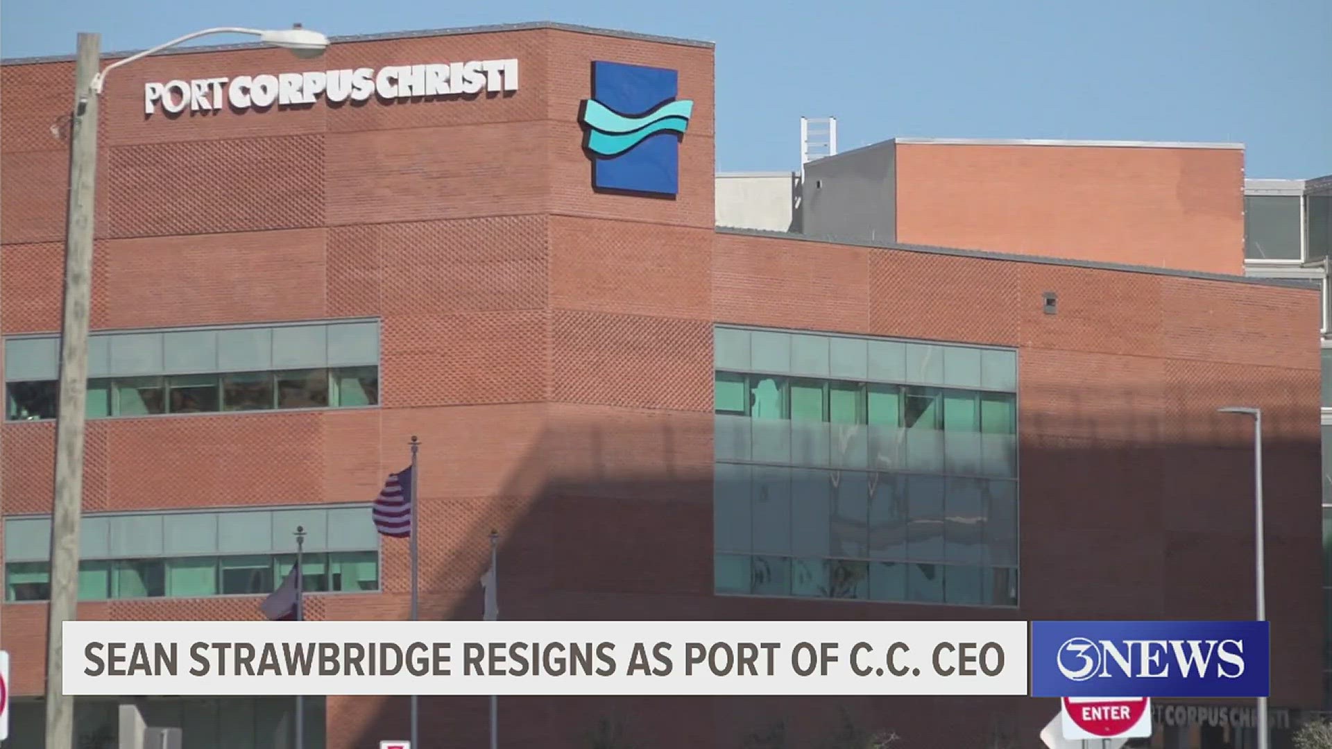 The resignation was accepted by the port commission on Tuesday.