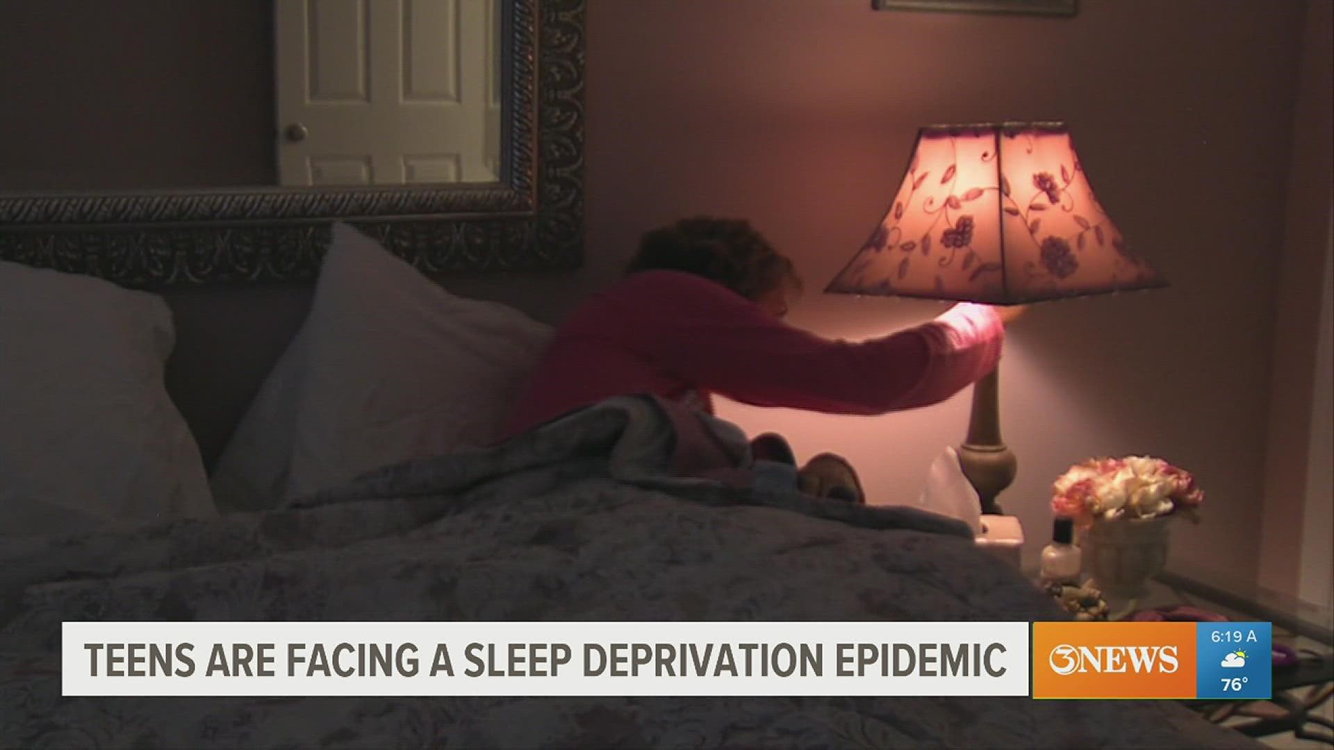 Dr. Surani said it is important for teens to get at least 8 hours of sleep every night.