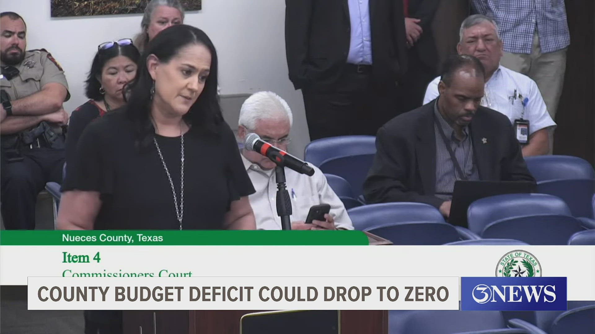 A $20 million deficit could end up being zero after budget cuts and a tax rate adjustment.