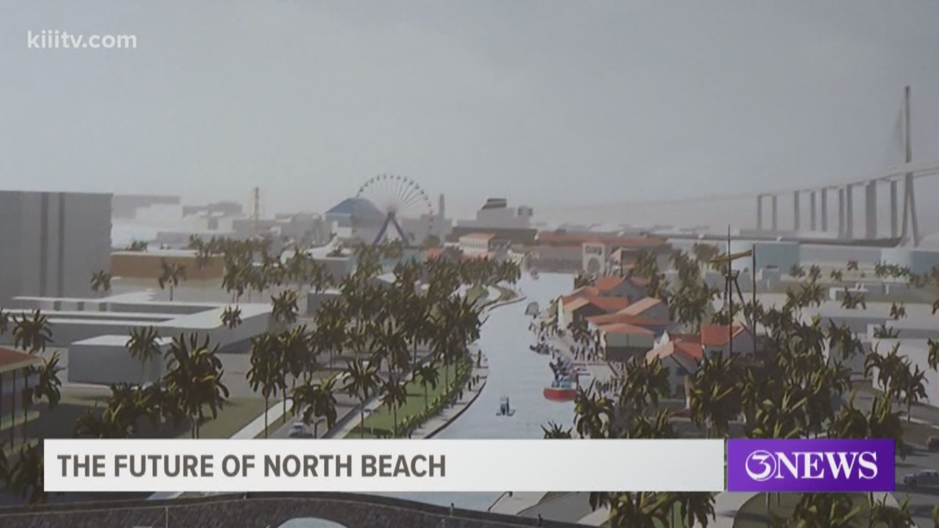 3News got a closer look at the work behind a proposed $40 million project that would bring a canal system to North Beach.