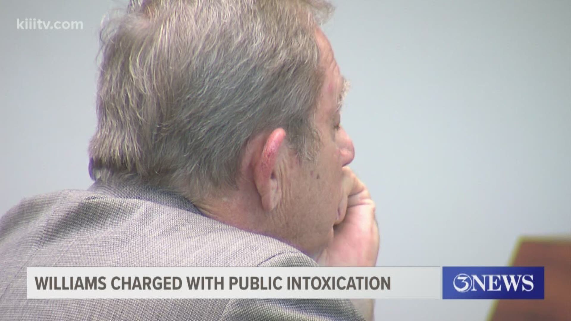 Former District Judge Guy Williams has been convicted of public intoxication and will now have to pay a fine.