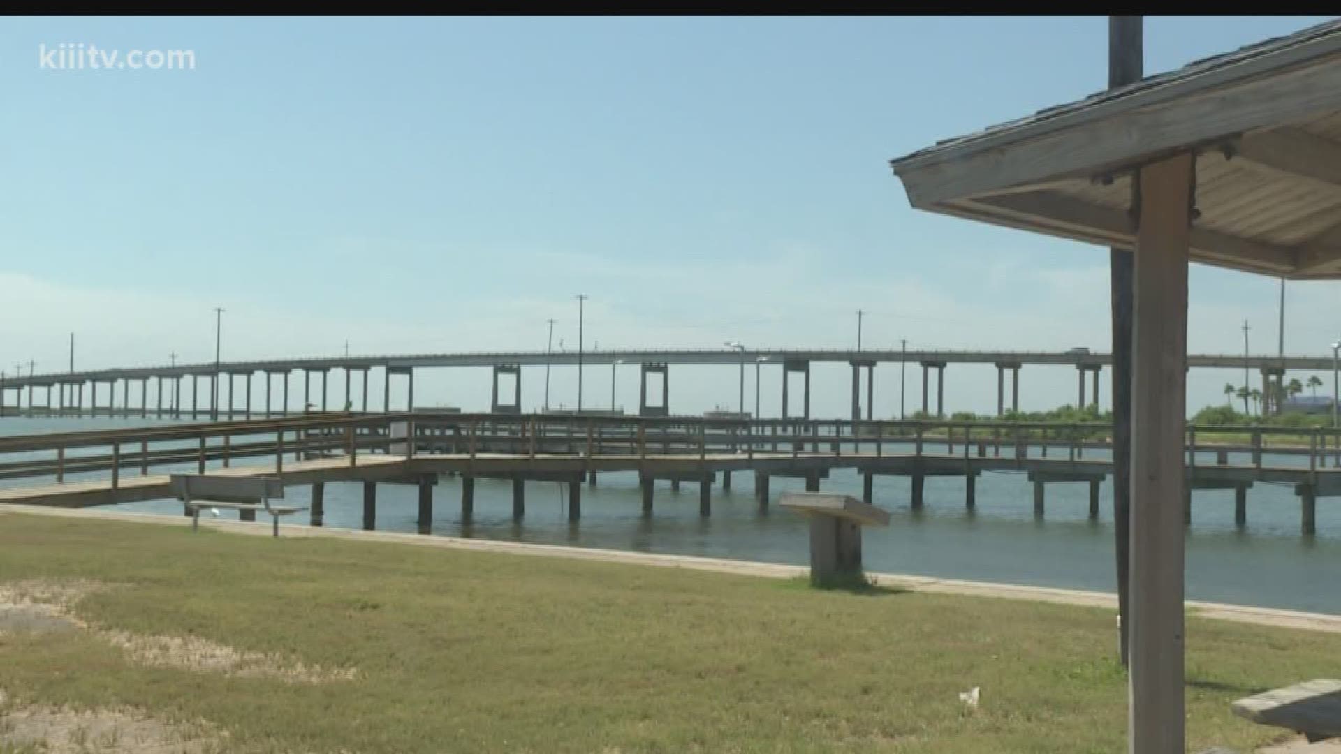 The Conn Brown Harbor fishing pier in Aransas Pass reopened Wednesday for the first time since it was shut down by Hurricane Harvey.