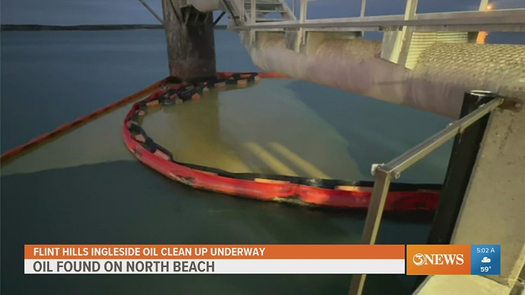 Oil from Christmas Eve spill found near North Beach