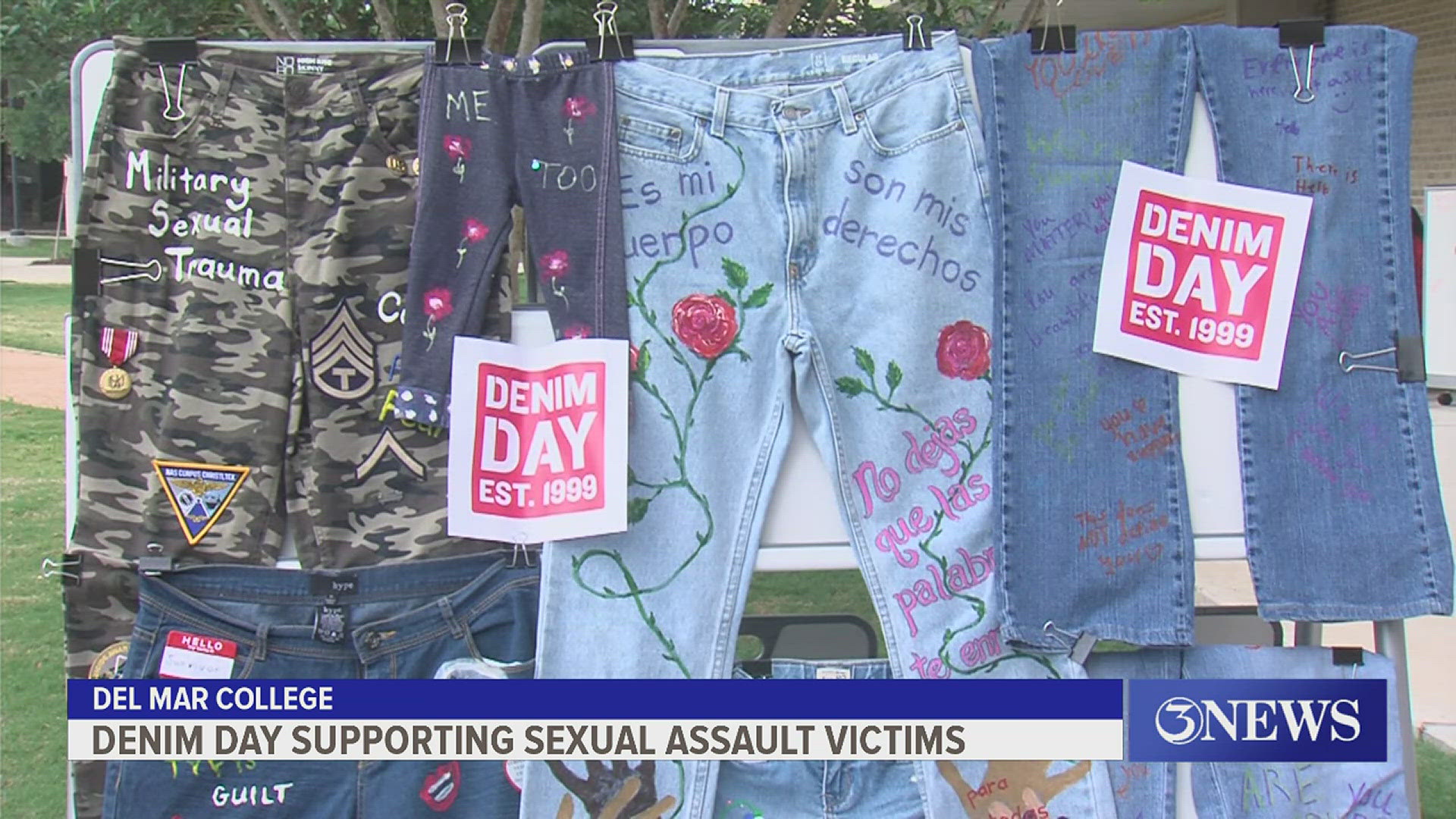 The denim movement started in the 1990s to bring awareness to the threat of sexual assault.