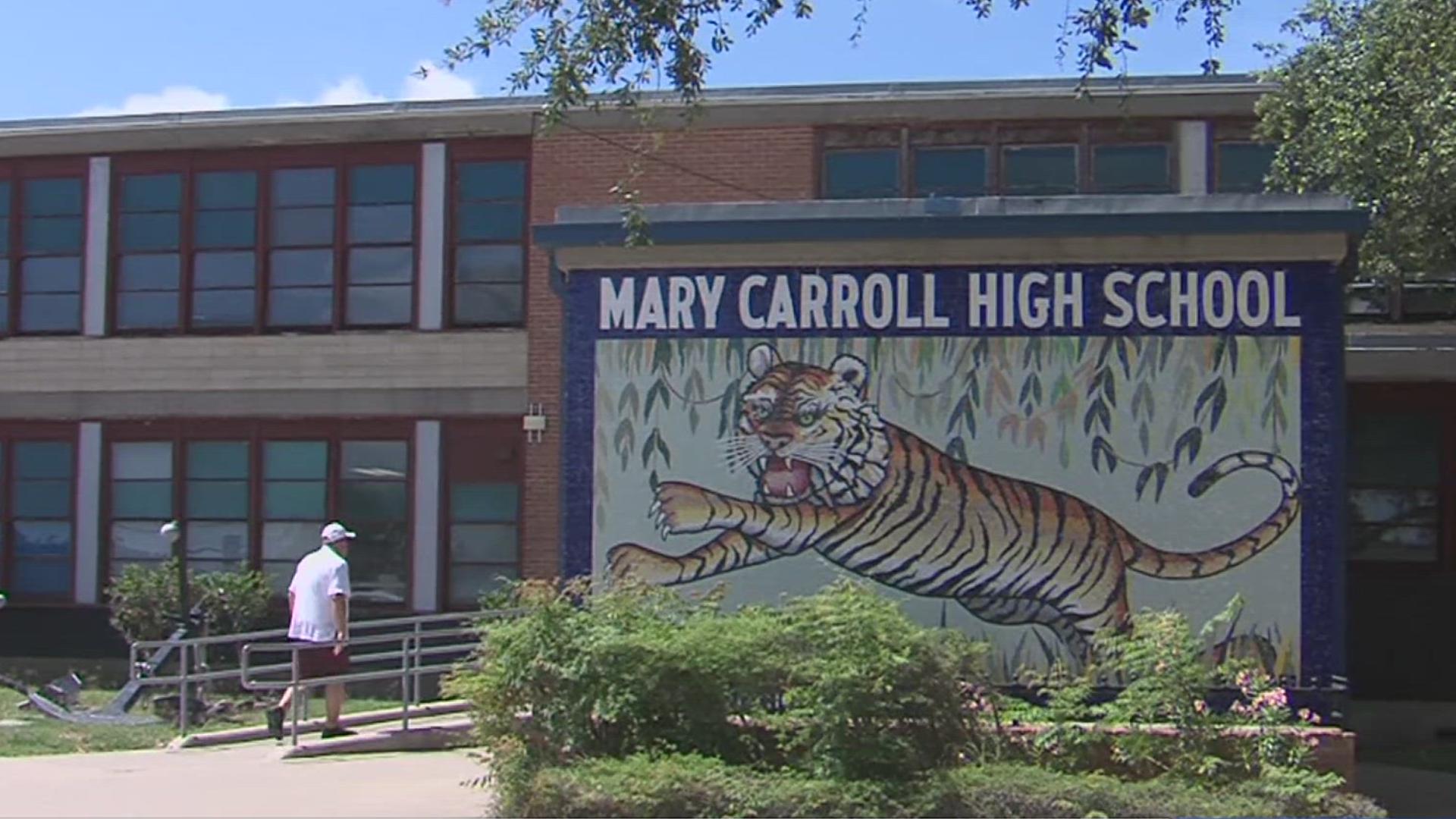 The mural on the old campus will be preserved for later use.