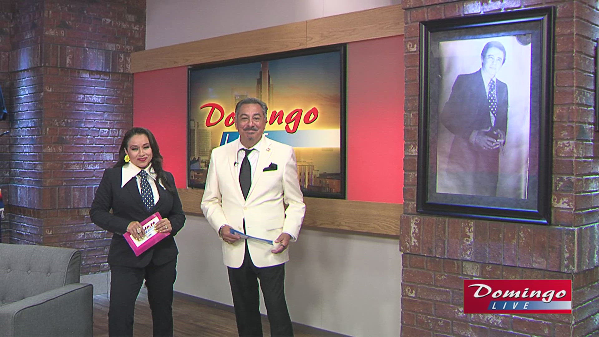 This week's Domingo Live! featured Corpus Christi rock band Left Handed Knives and music videos by Los Palominos and Pio Treviño, courtesy of Freddie Records.