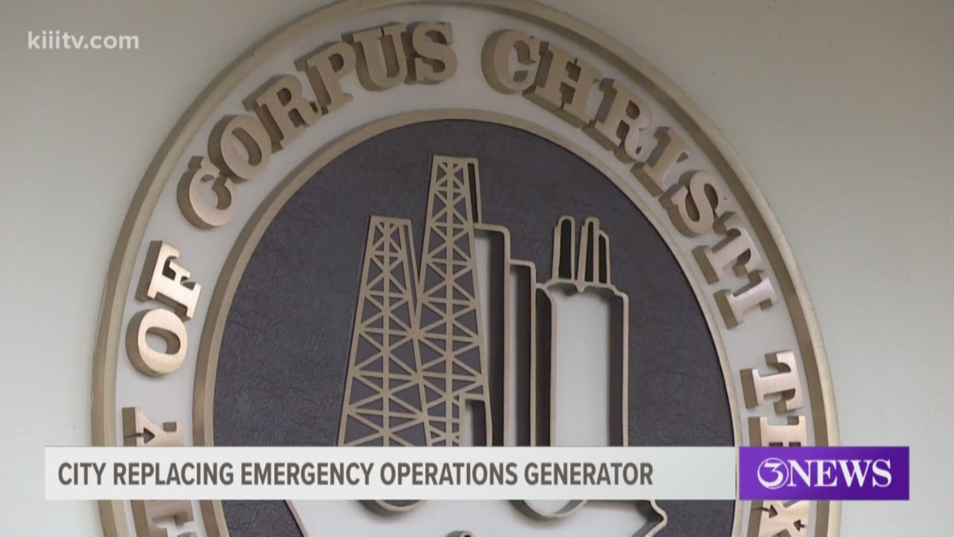 Those in charge of the City's Emergency Operations Center have finally gotten approval for a new emergency generator. The one they had actually broke down during Hurricane Harvey in 2017, forcing everyone to relocate during the storm.