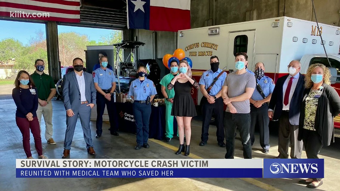 Motorcycle Crash Victim Thanks Doctors Who Saved Her Life | Kiiitv.com