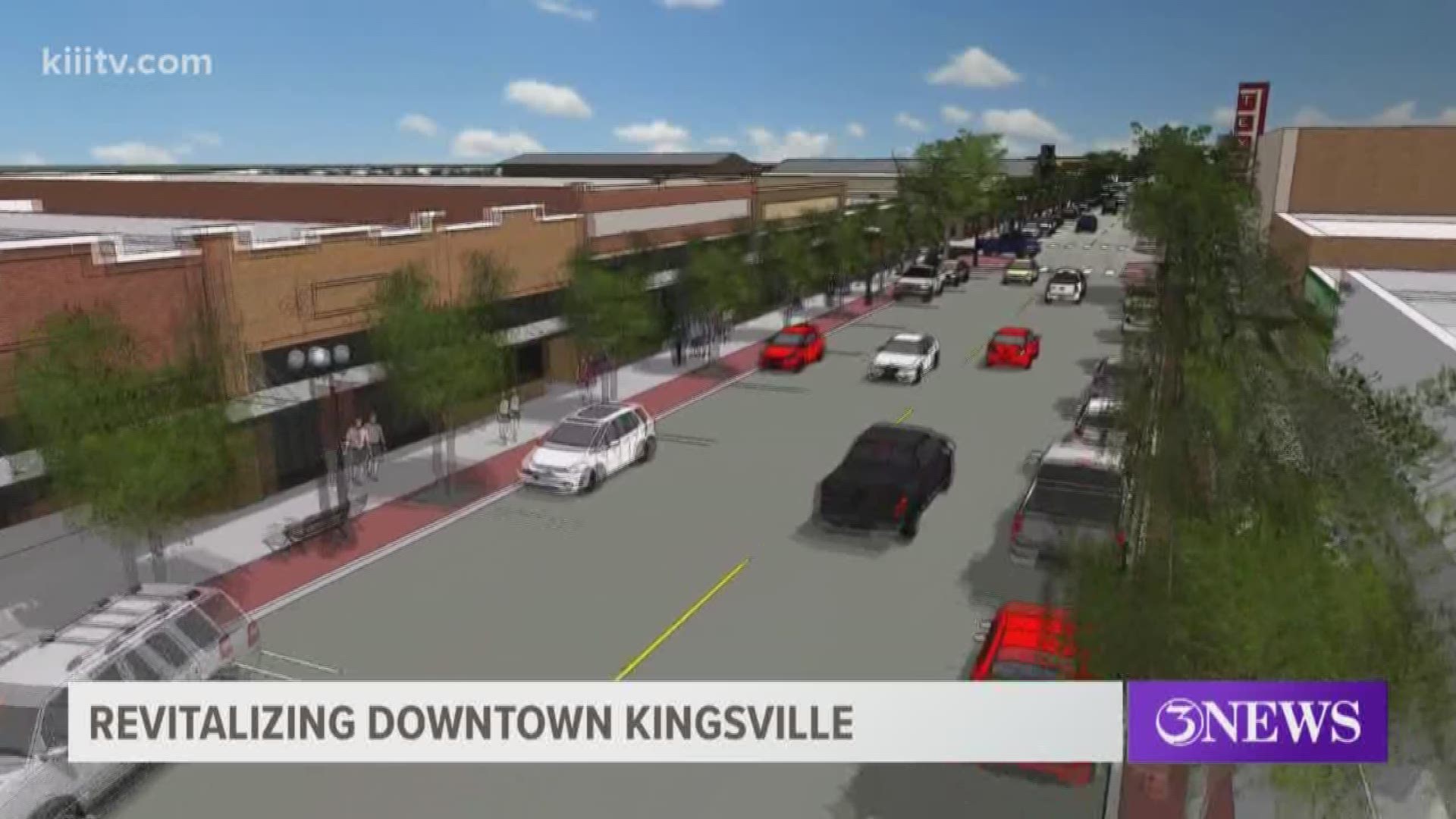 The City of Kingsville is revitalizing its downtown area and will see significant changes.