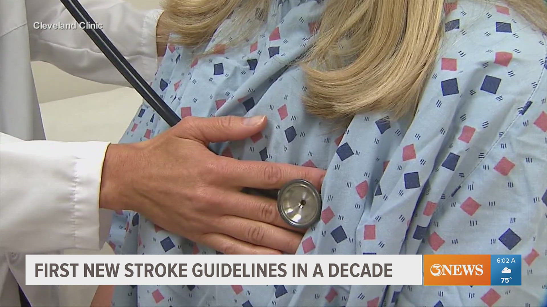 The CDC reports that every 40 seconds, someone in U.S. has a stroke, and every 3 minutes somebody dies of one.