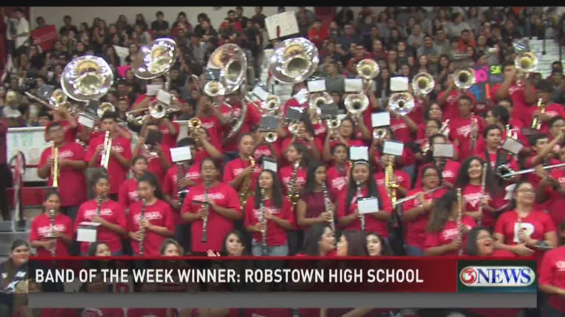 Week 2 of this year's Blitz Band of the Week was a match up between Kingsville and Robstown high schools.