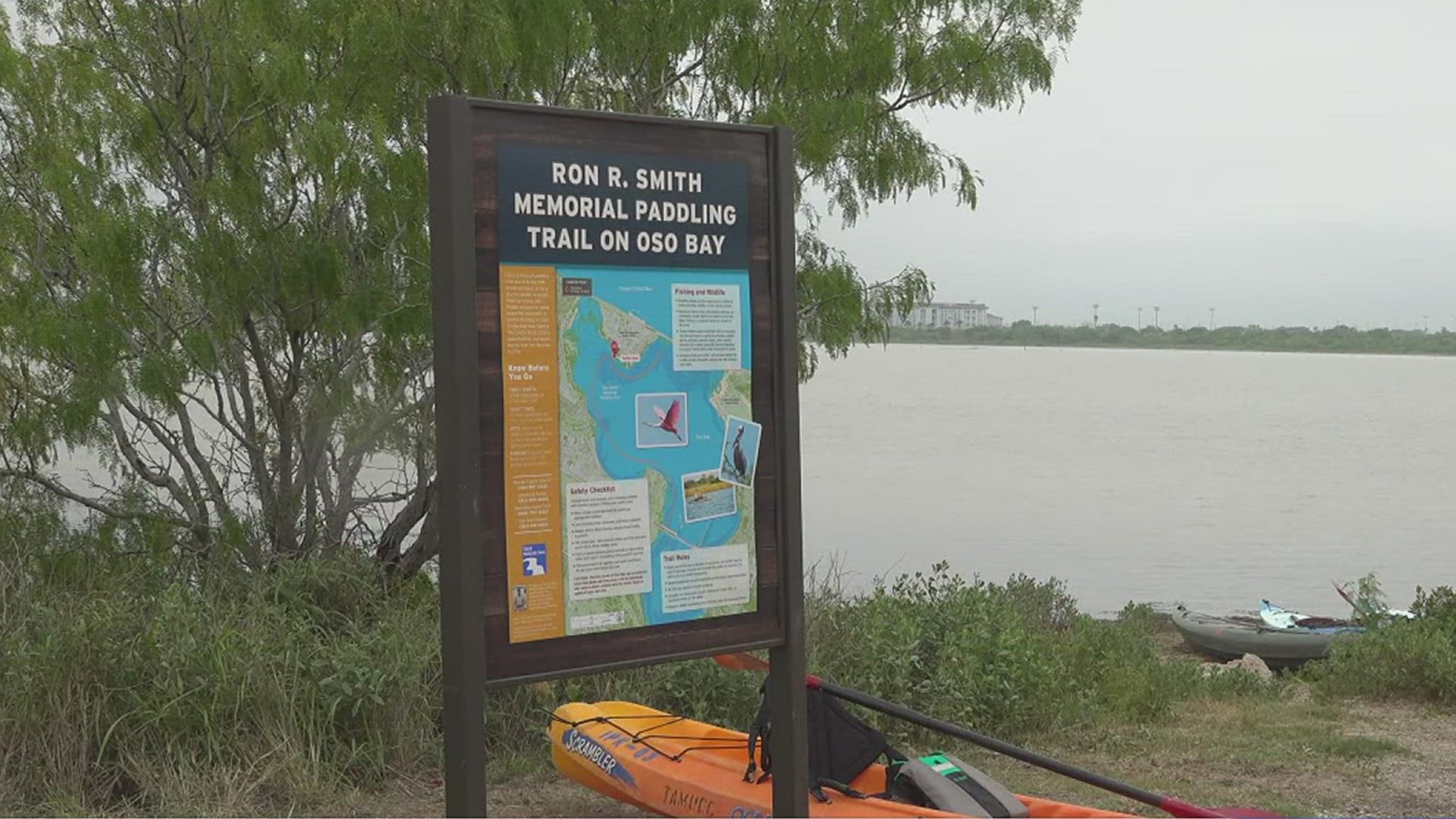 The Ron R. Smith Memorial Paddling Trail is named in honor of TAMUCC alum and Texas Parks and Wildlife biologist who helped create other trails.