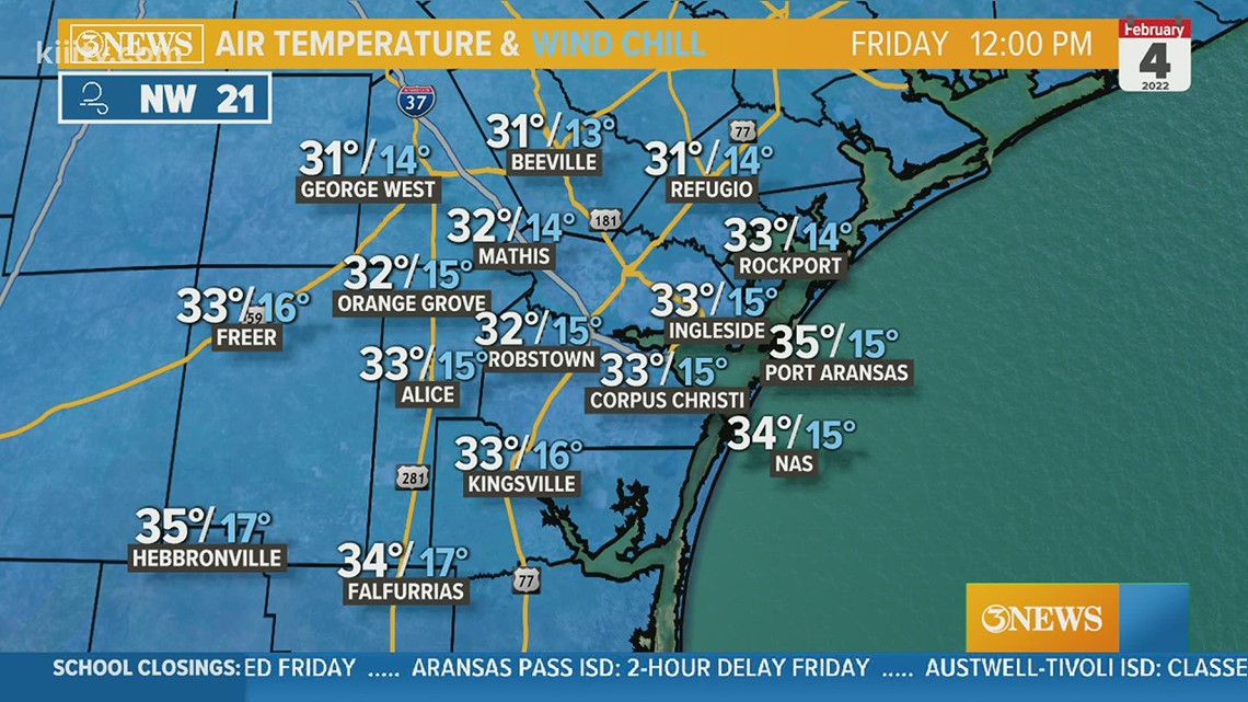 Winter weather updates for Corpus Christi South Texas | kiiitv.com