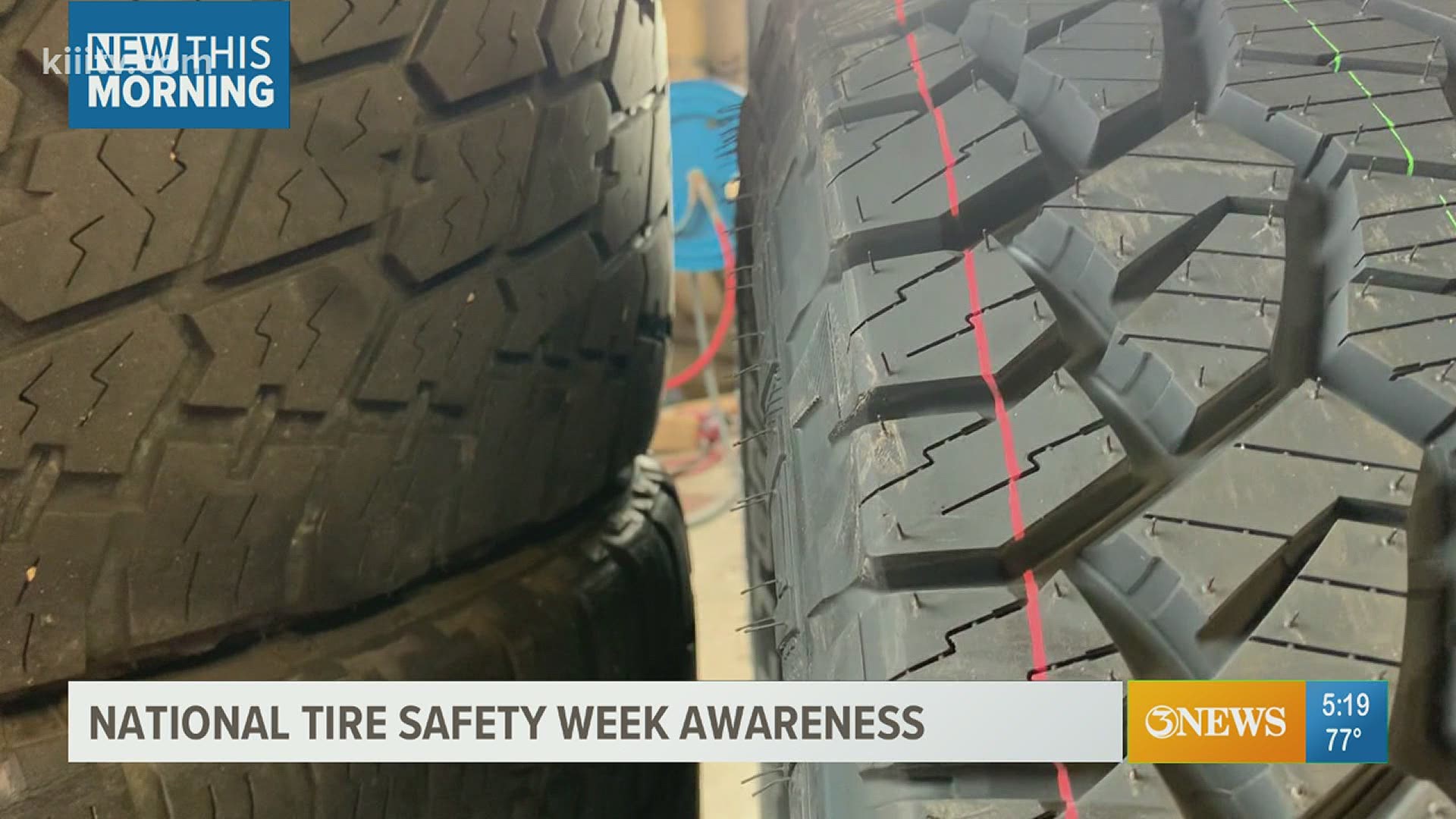 National tire safety week awareness