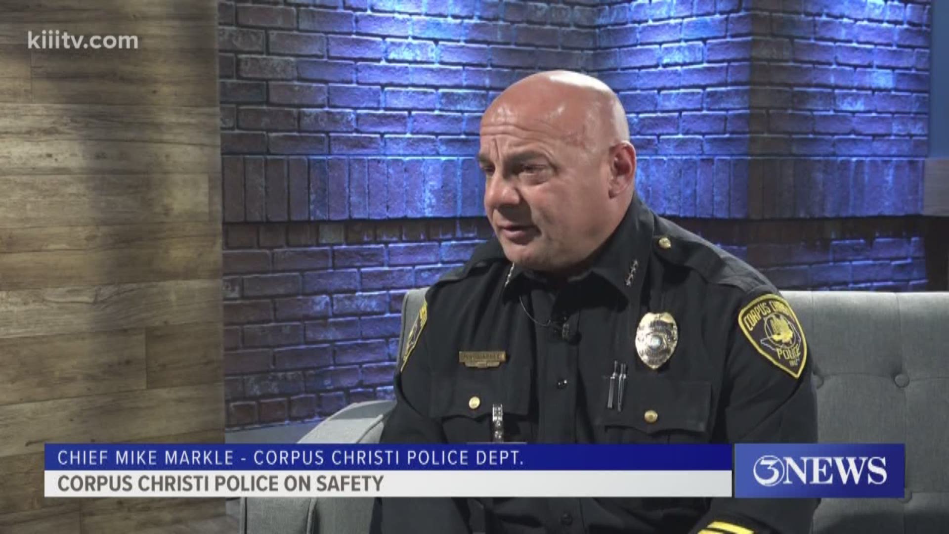 Chief Mike Markle advises people to be alert all times when entering anywhere with big crowds.