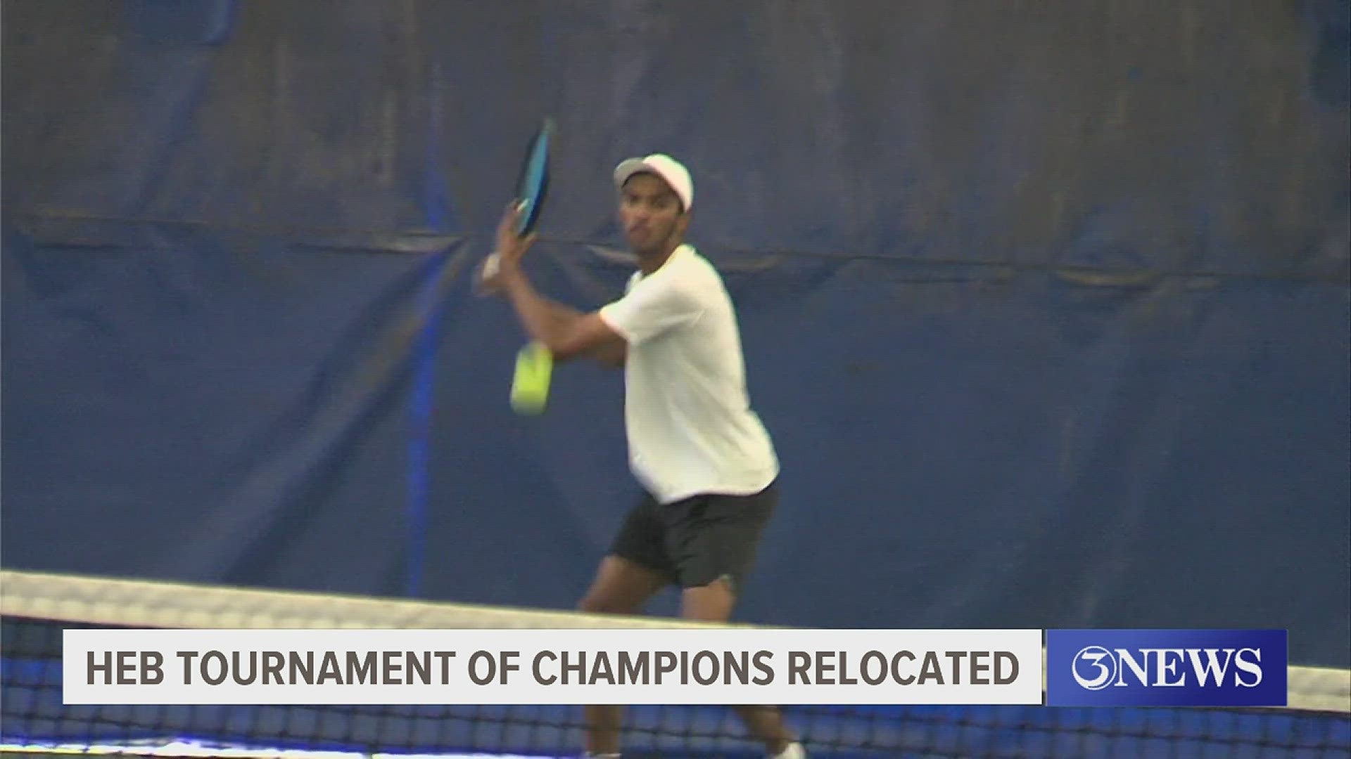 The event was moved from the Islanders' facility to the HEB Tennis Center due to Friday's rain.