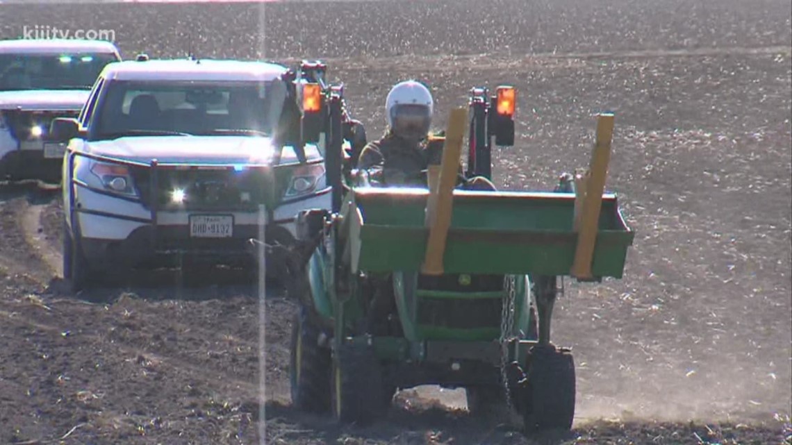 Suspect in John Deere tractor chase remains in jail without bond