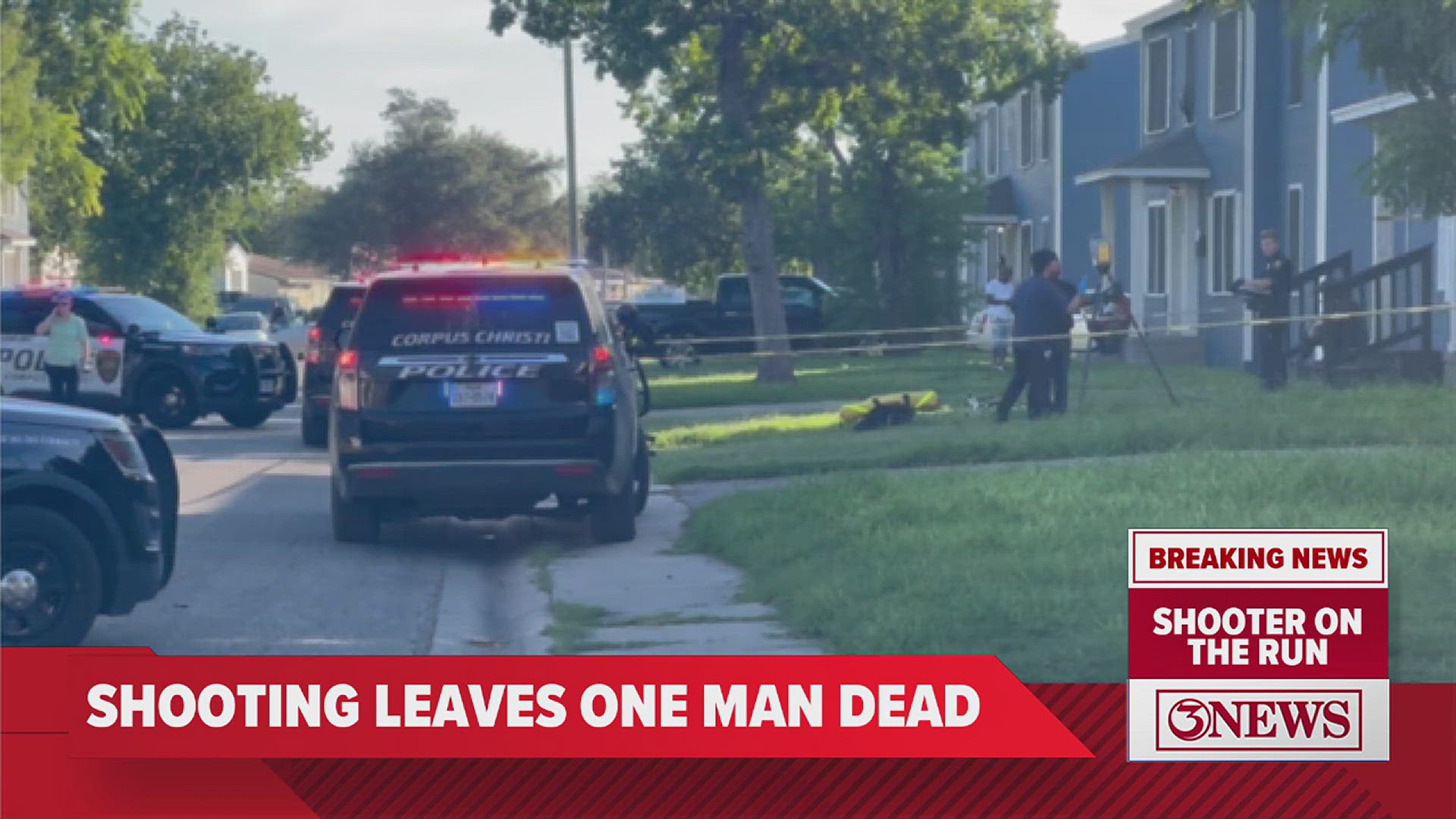 First responders found a 24-year-old man dead with a gunshot wound at an apartment complex on Devon Drive.