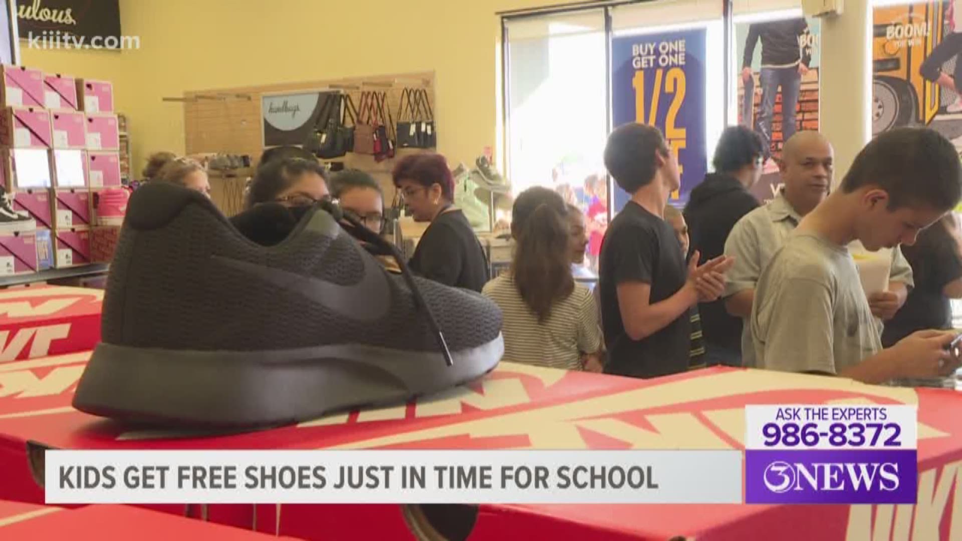 free shoes for school near me