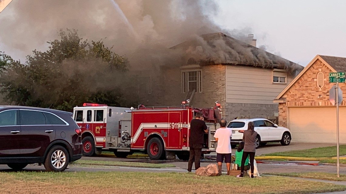 Three firefighters transported to the hospital after house fire on ...