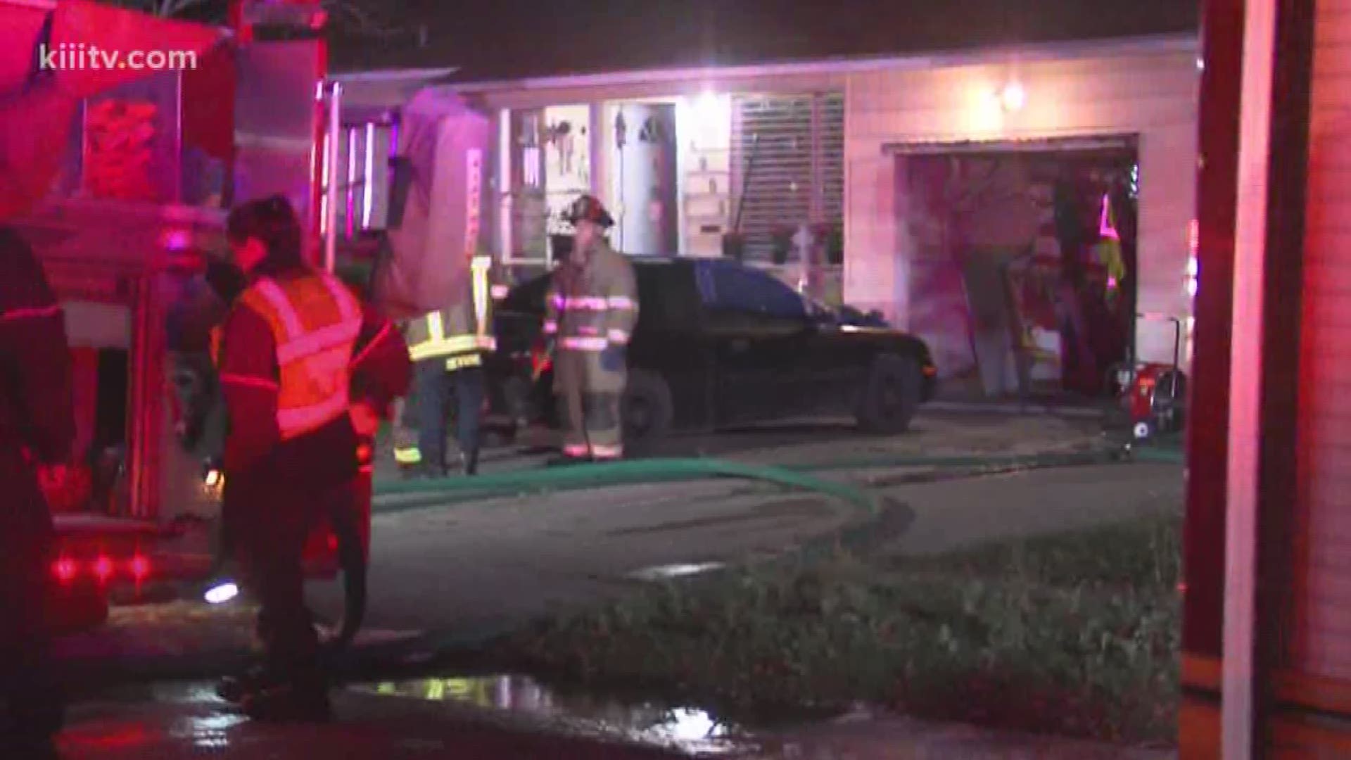 Corpus Christi firefighters are investigating an early morning fire that gave neighbors quite a scare Monday.