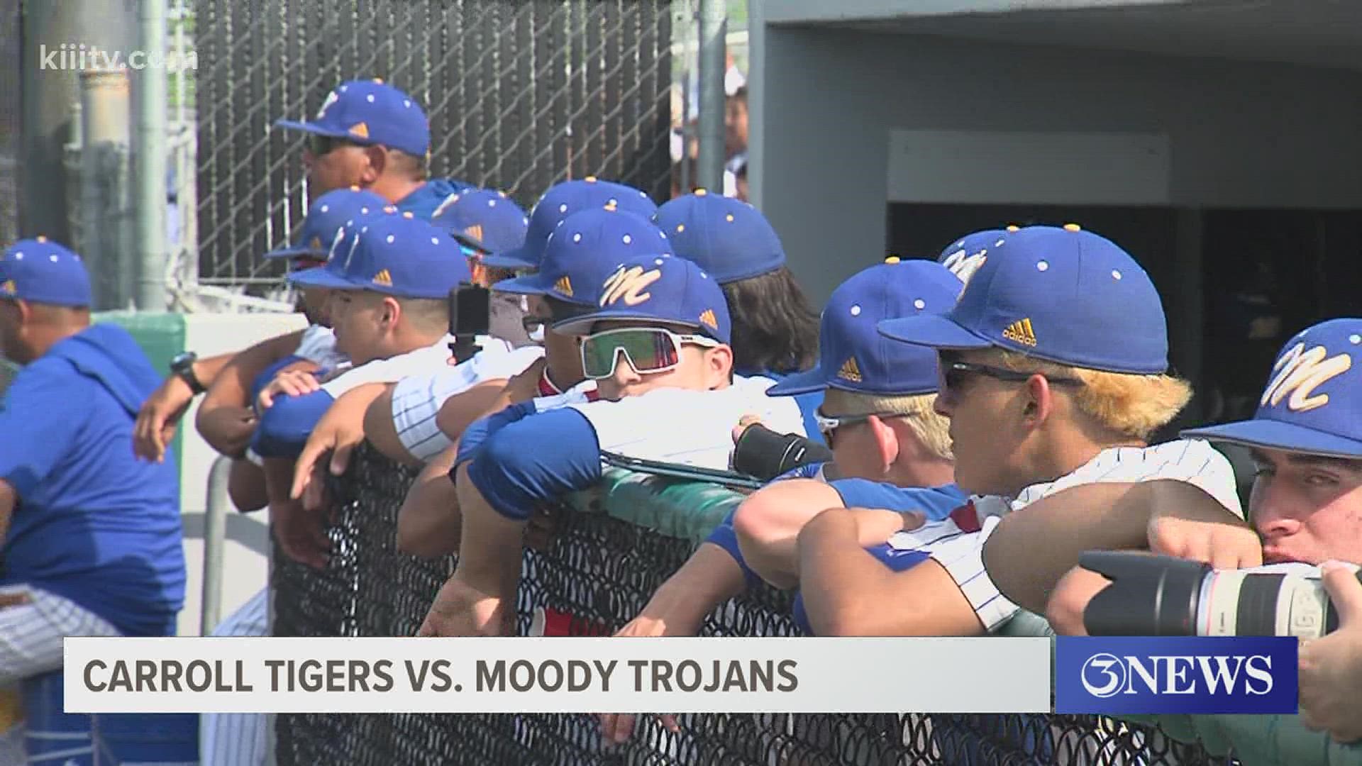 Moody would win 5-4 in nine innings and will face Roma in the first round. Carroll drops to the #4 seed and draws La Joya Palmview.