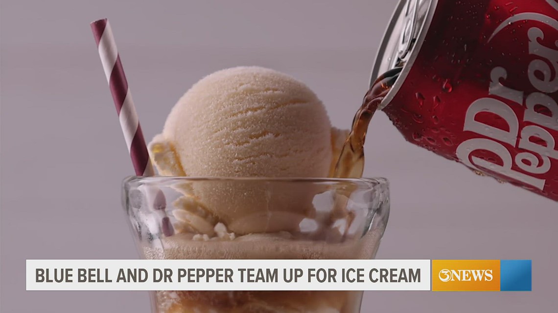 Blue Bell® and Dr Pepper® team up for new Dr Pepper Float Ice