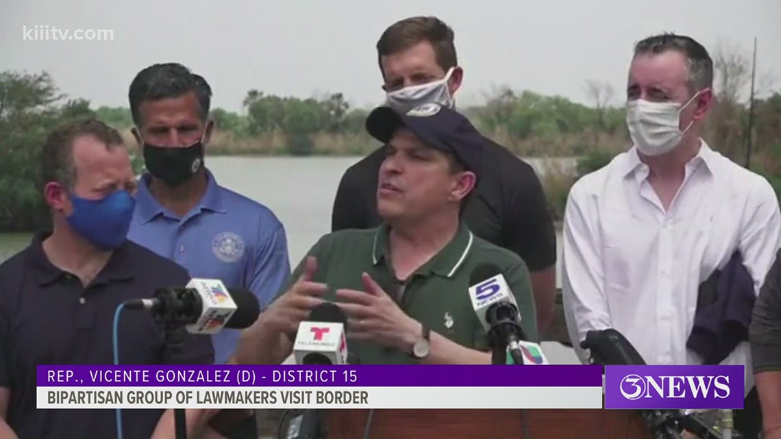 Bipartisan group of lawmakers call themselves 'The Problem Solvers' as they visit the crisis at the border