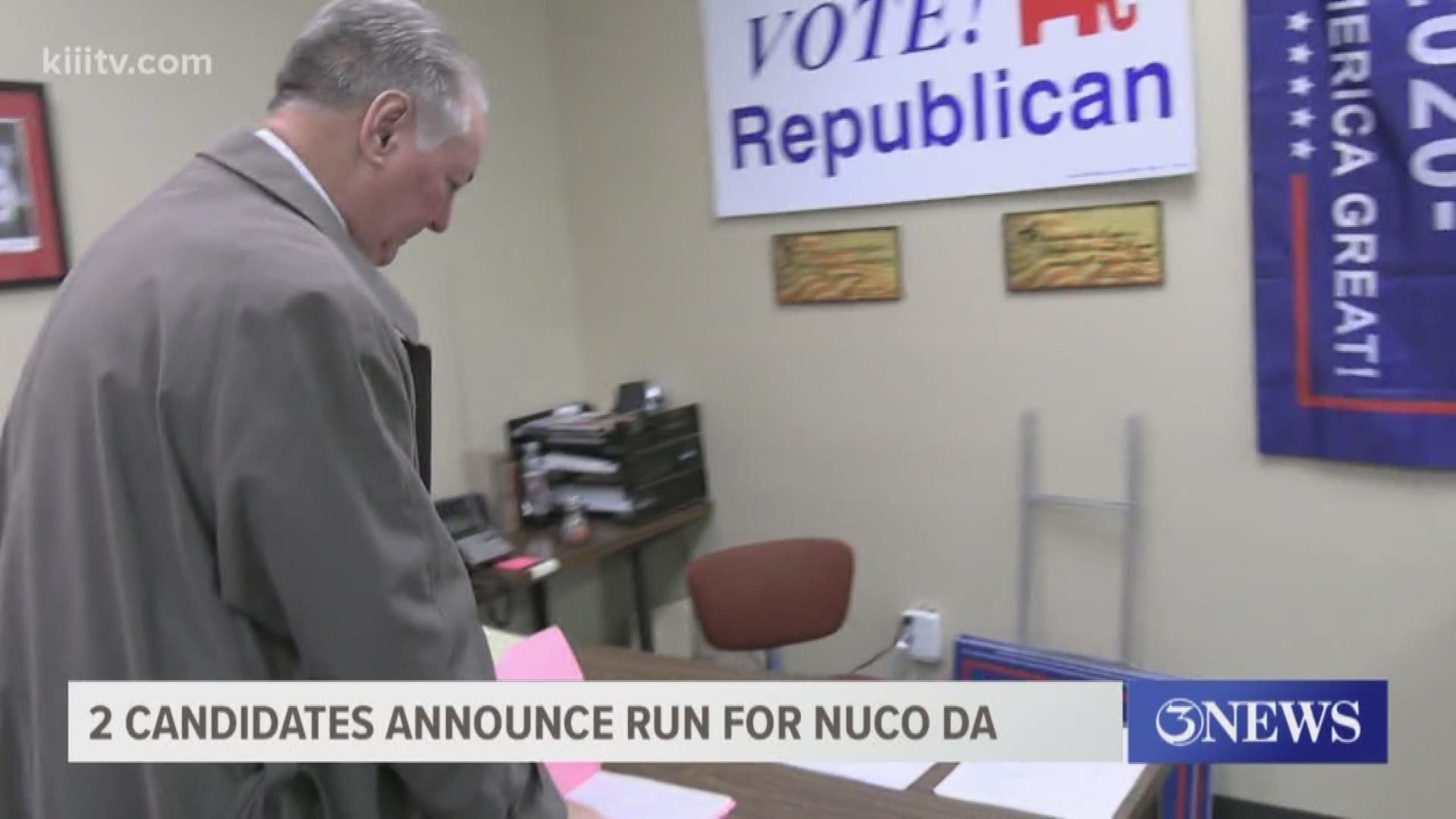 In 2013 James Gardner ran for Nueces County District Attorney and lost to Mark Gonzalez by one percentage point.
