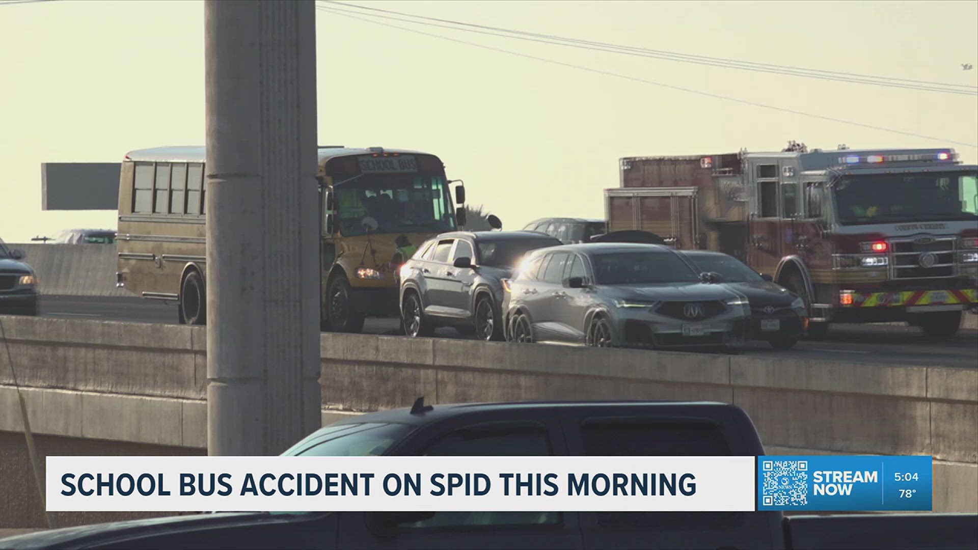 Flour Bluff school bus involved in accident on SPID, no injuries ...