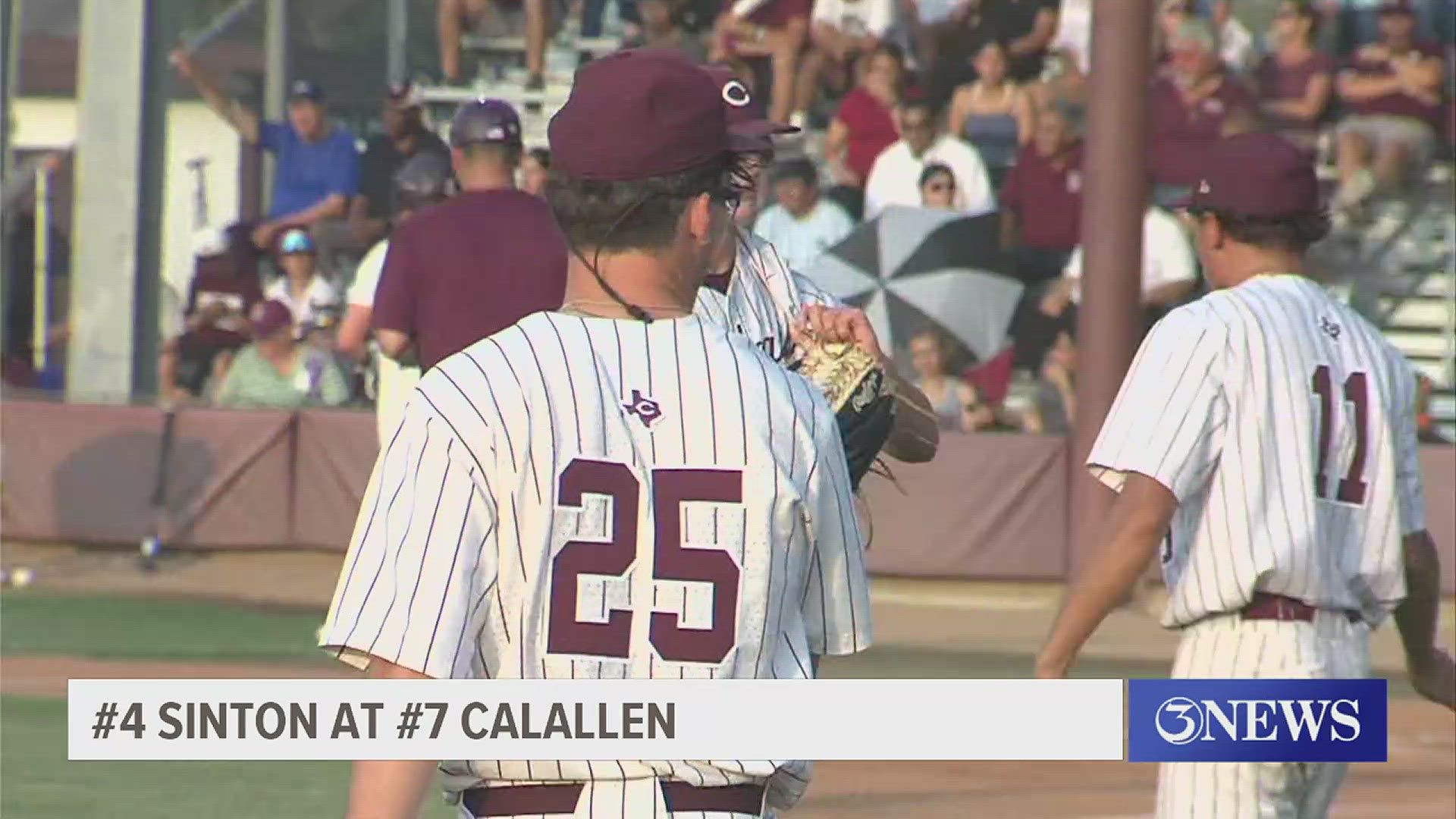 The 'Cats scored early in a series-opening win over the Pirates. Veterans Memorial's bats were shut down in a loss to the Mustangs.