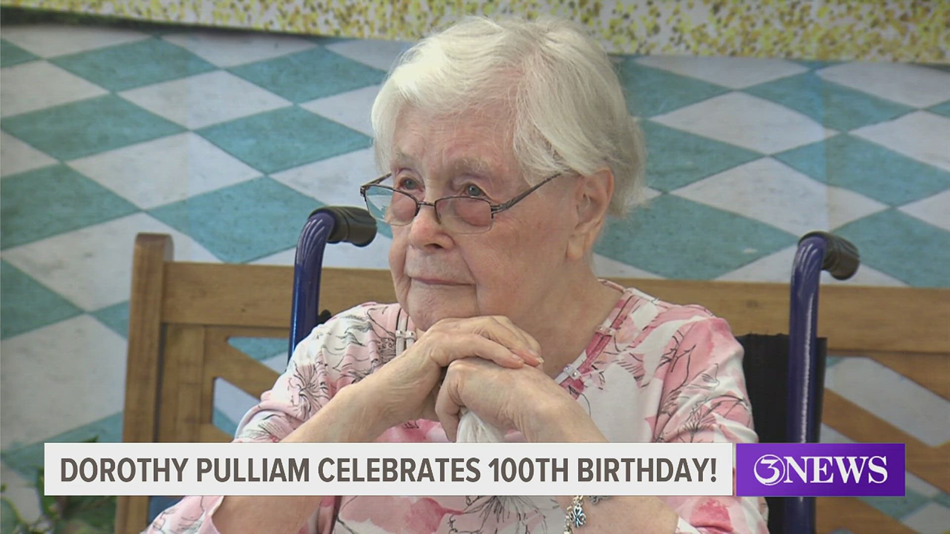 Dorothy Pulliam celebrated her 100th birthday today with family and friends.