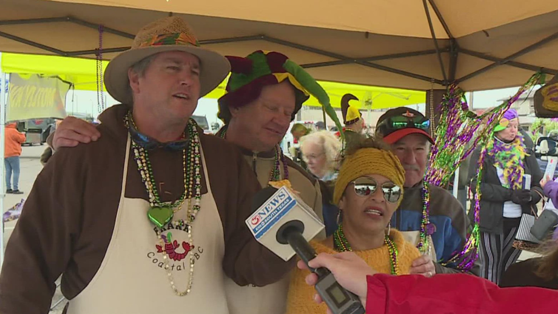 'Parti Gras' brings a taste of New Orleans to the Coastal Bend. Our Brandon Schaff has the story.