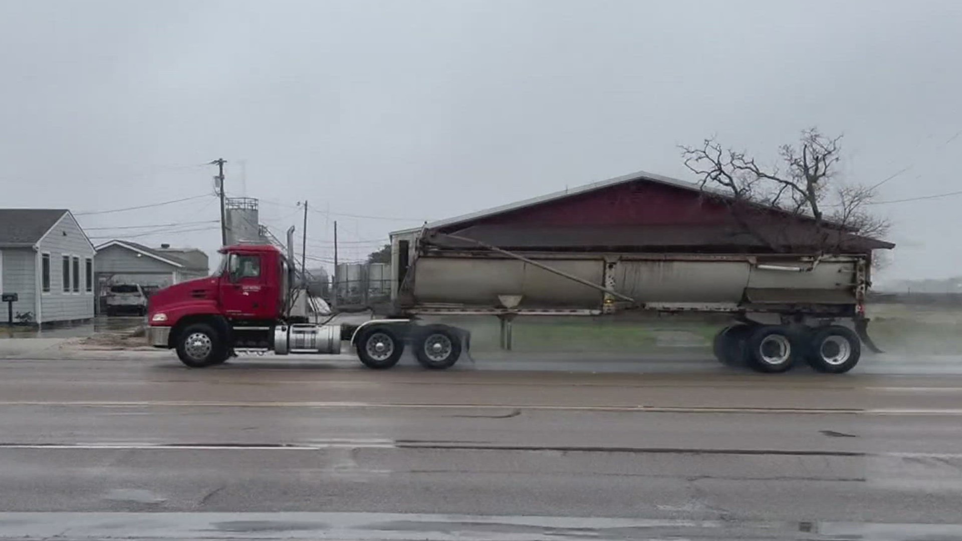 San Patricio County Sheriff Oscar Rivera said Coastal Bend residents might experience the smell once more as the dirt is transported along Highway 77.