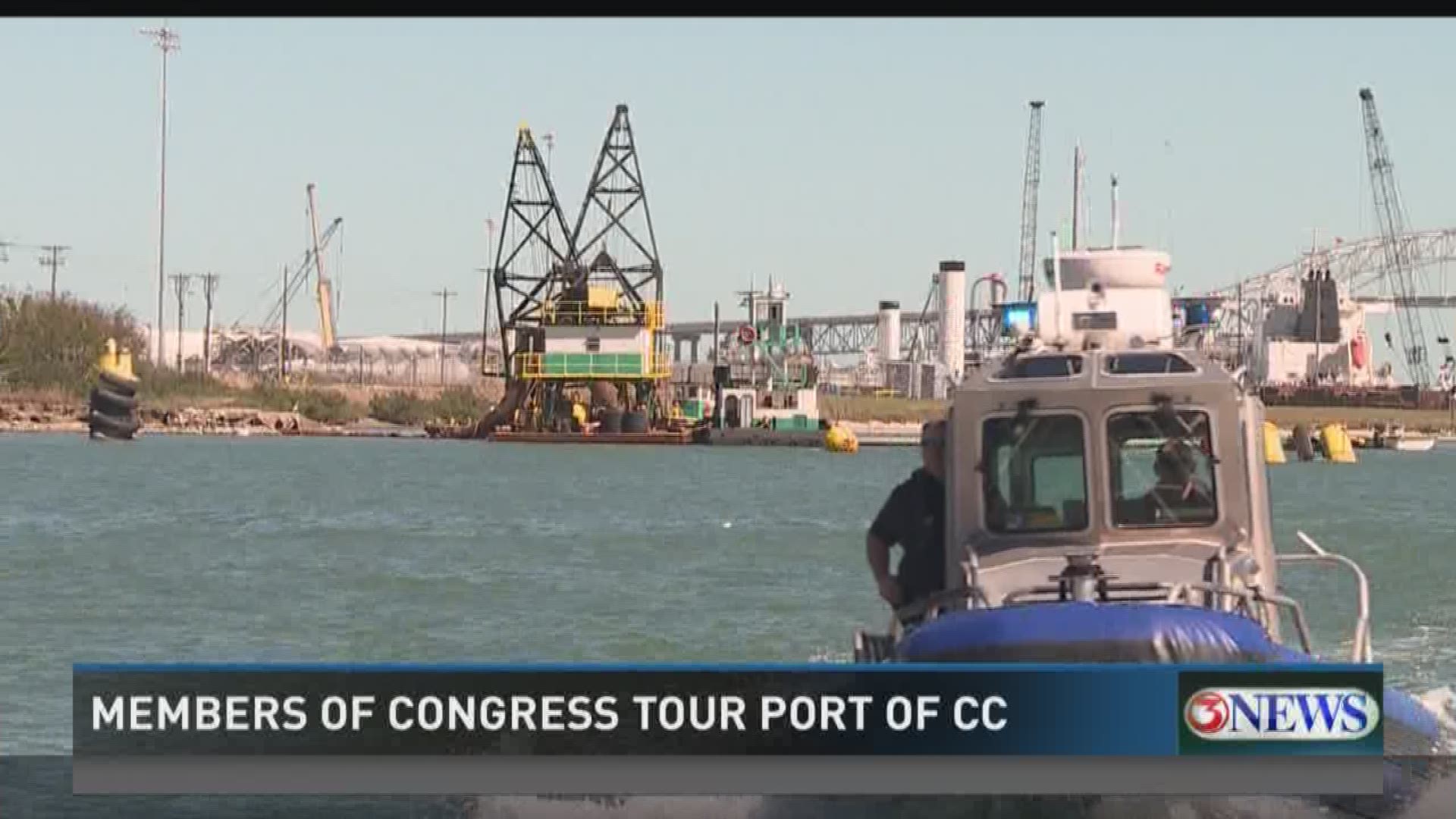 Members of Congress tour Port of Corpus Christi