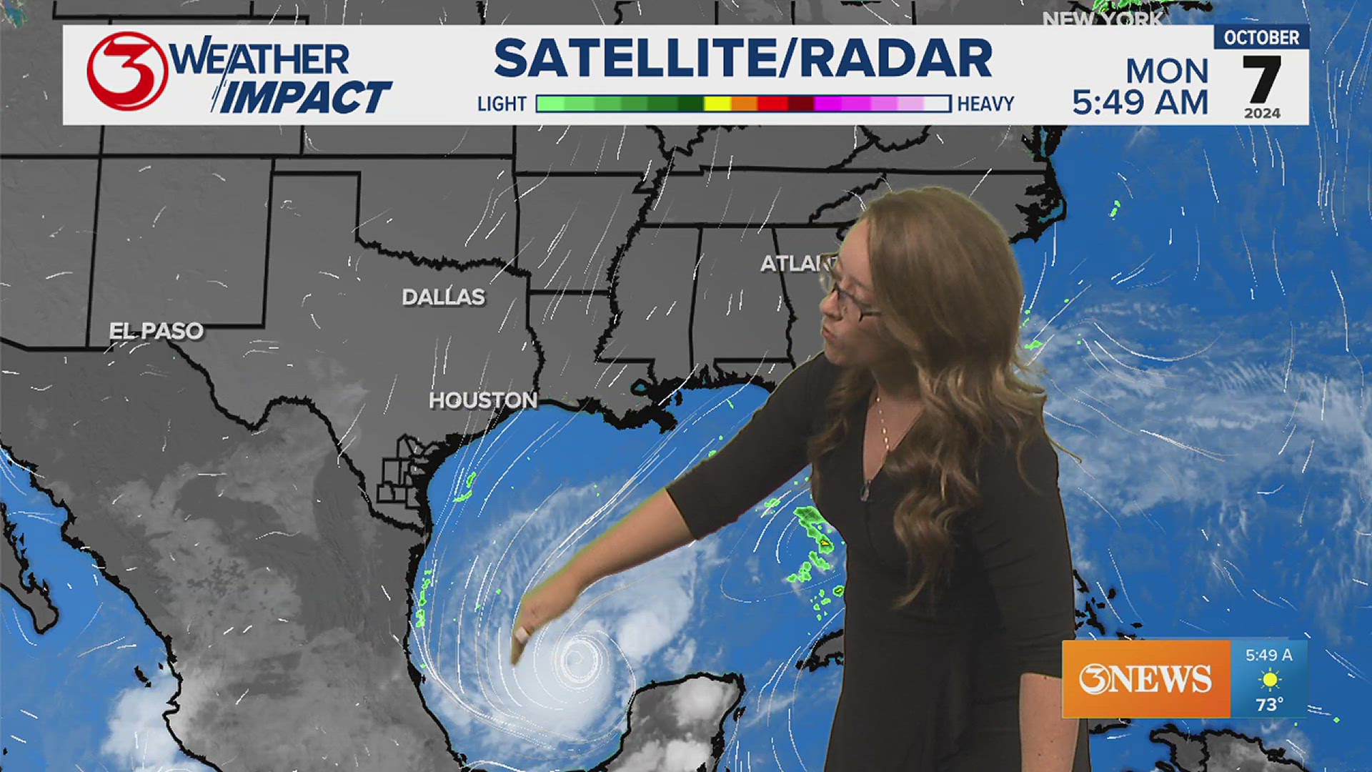 Overnight temperatures could trend cooler later this week with the help of a weak front.