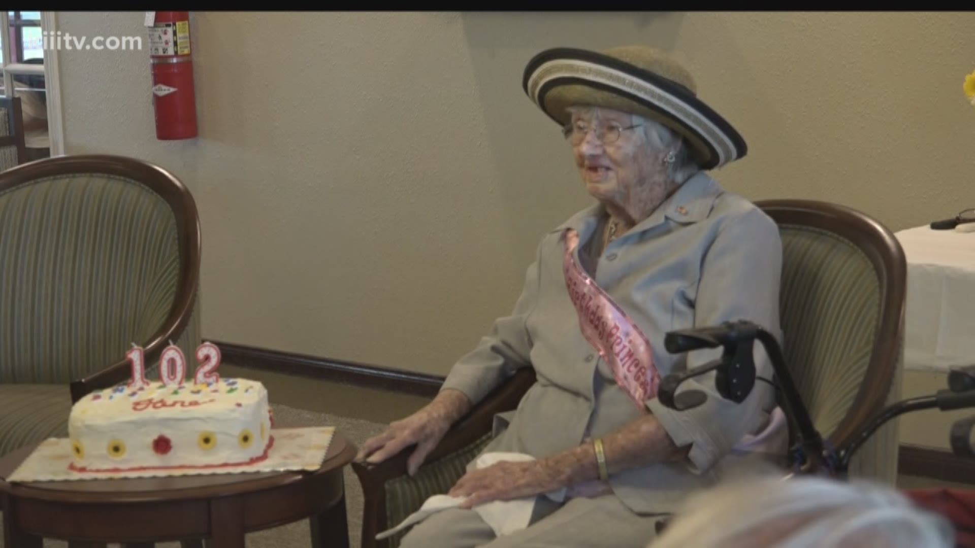 A woman in Portland, Texas, is grateful to enjoy another year of life. Thursday marked her 102nd birthday.