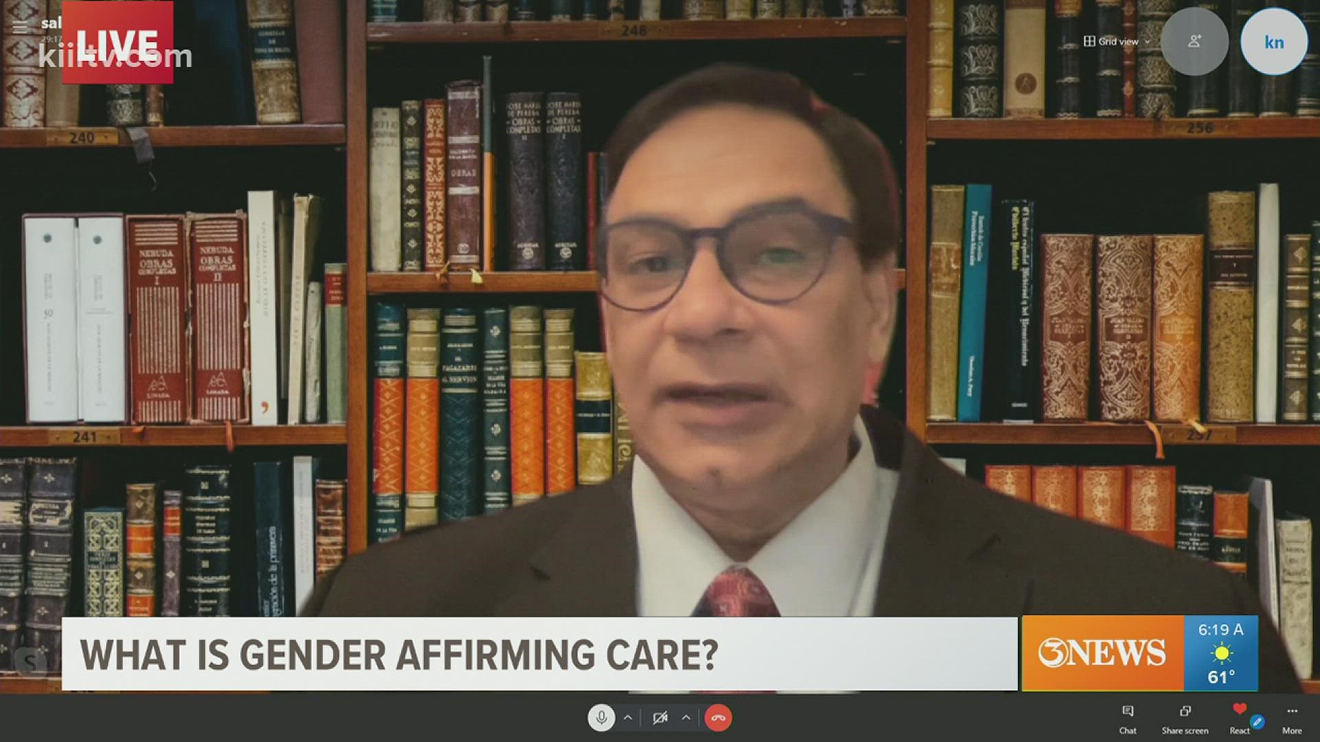 Dr. Salim Surani joined First Edition to explain gender-affirming care on this Trans Day of Visibility.