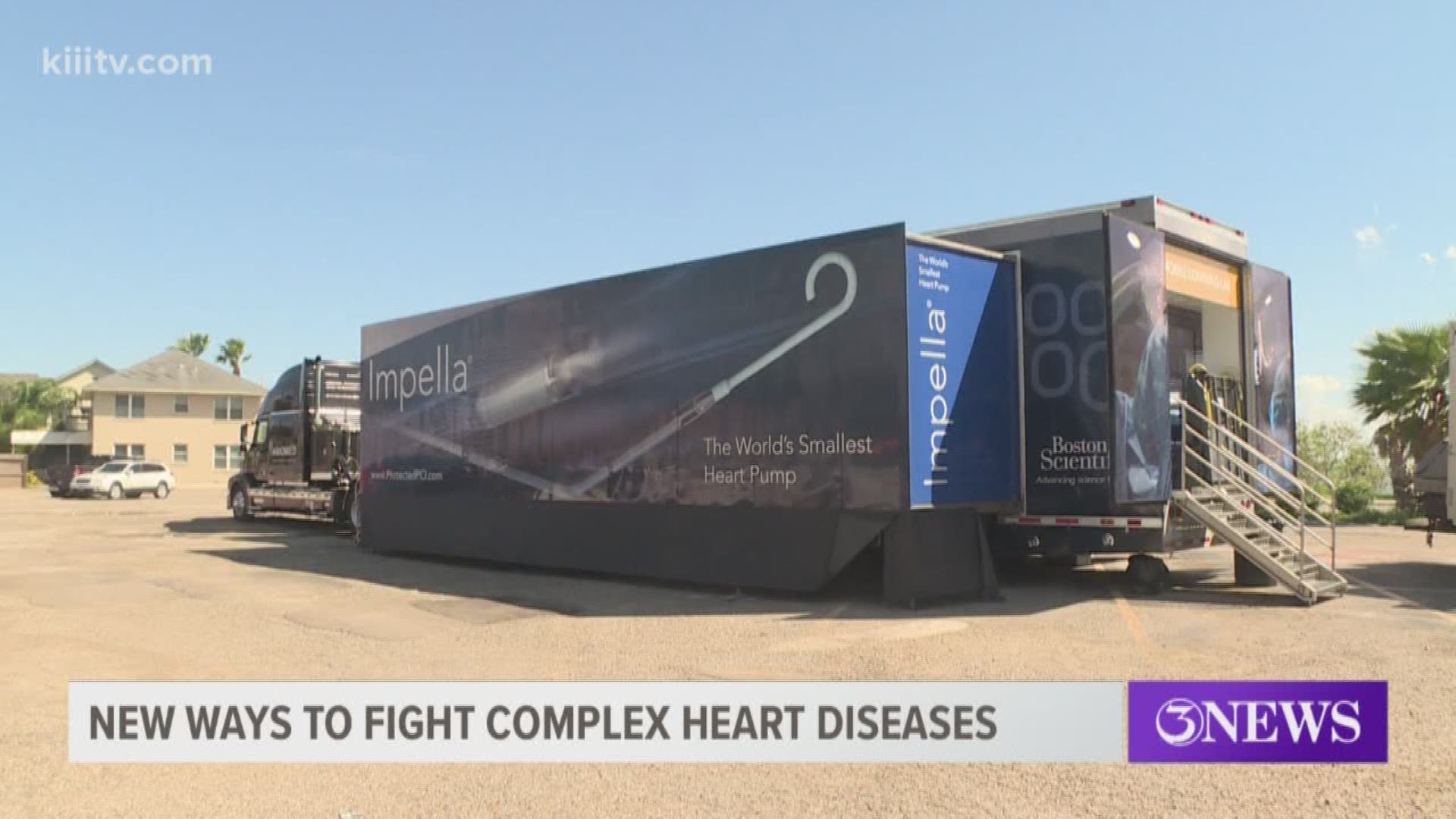 Health professionals at Christus Spohn Shoreline Hospital learned about new ways to fight complex heart diseases thanks to a visit Monday from a new Mobile Learning Lab.