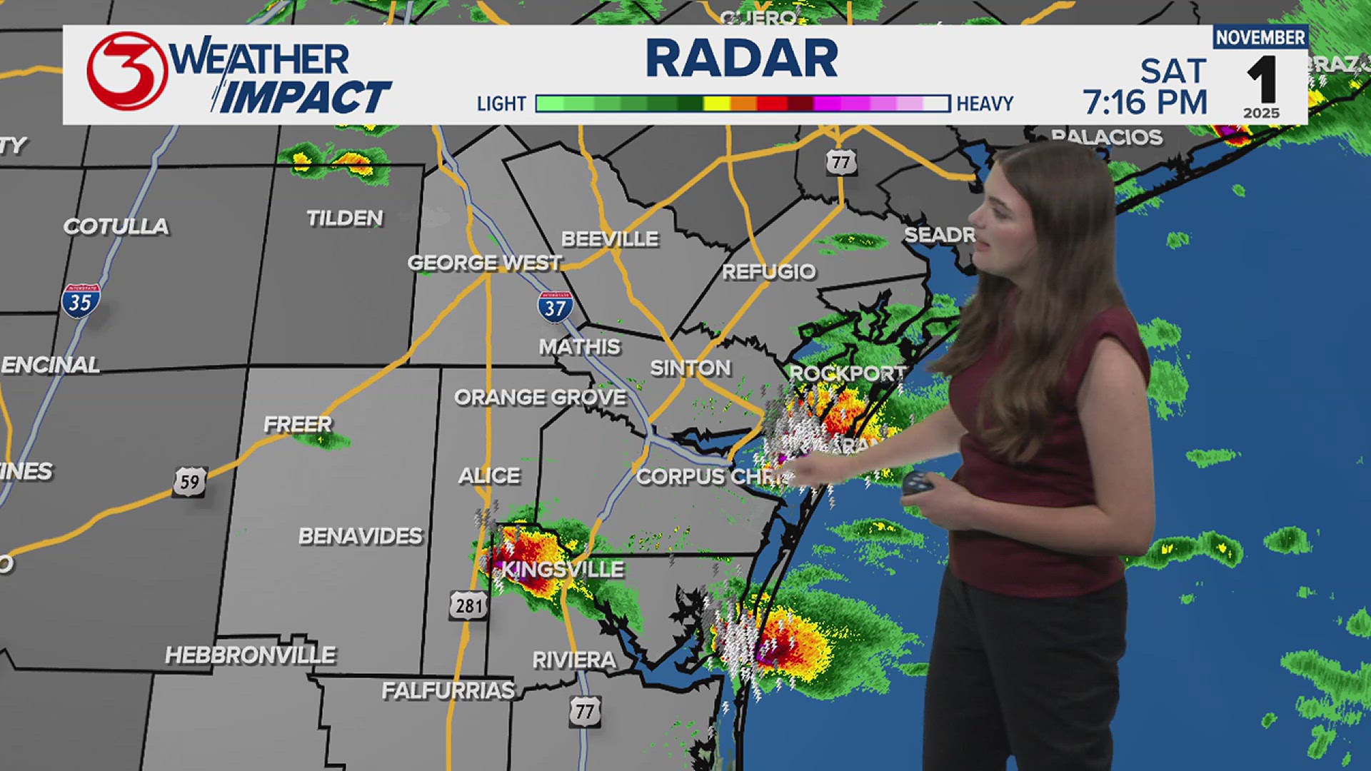 Severe storms bring damaging hail to the Coastal Bend | kiiitv.com