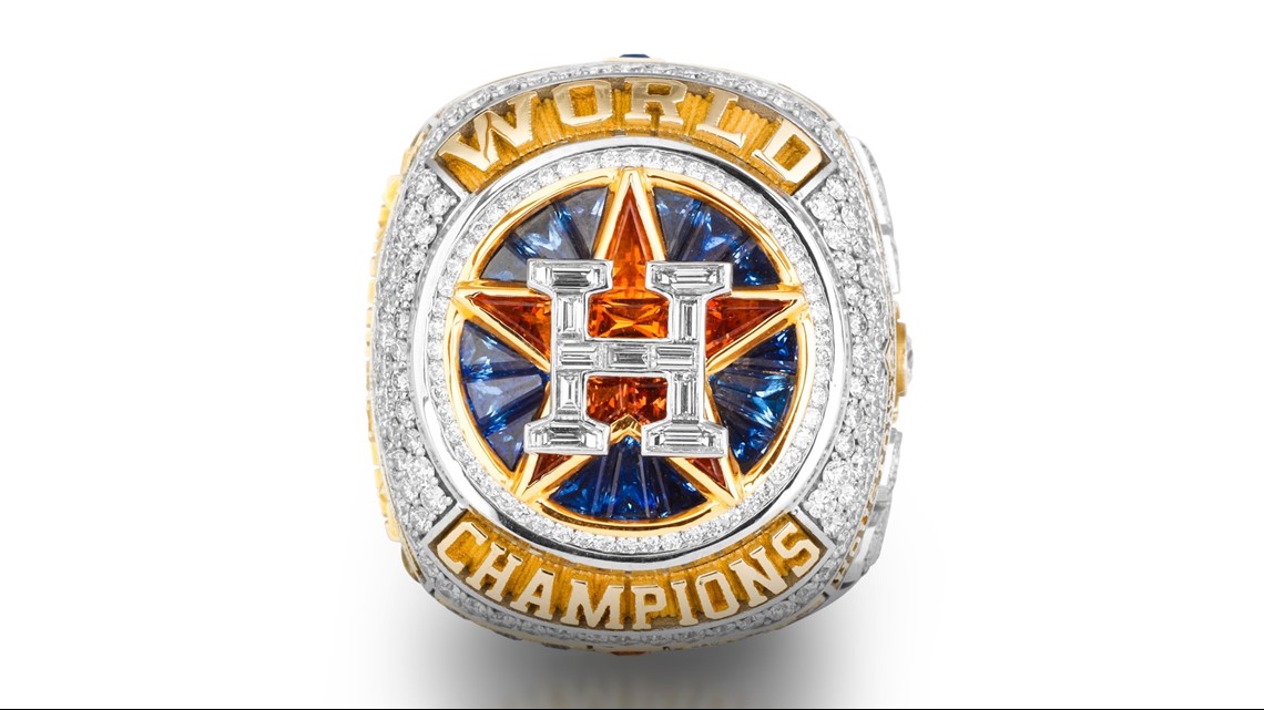 Houston Astros mascot gets very own World Series ring