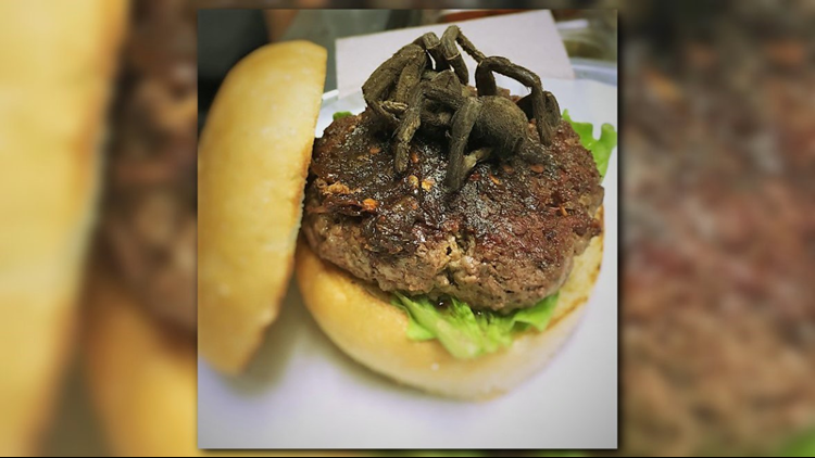 North Carolina restaurant serves tarantula burger part of 'exotic meat month'