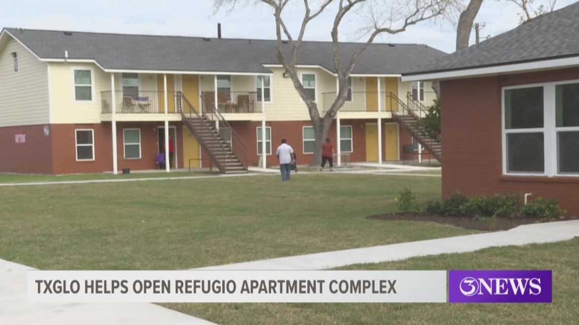 Texas General Land Office helps Refugio Apartment Complex