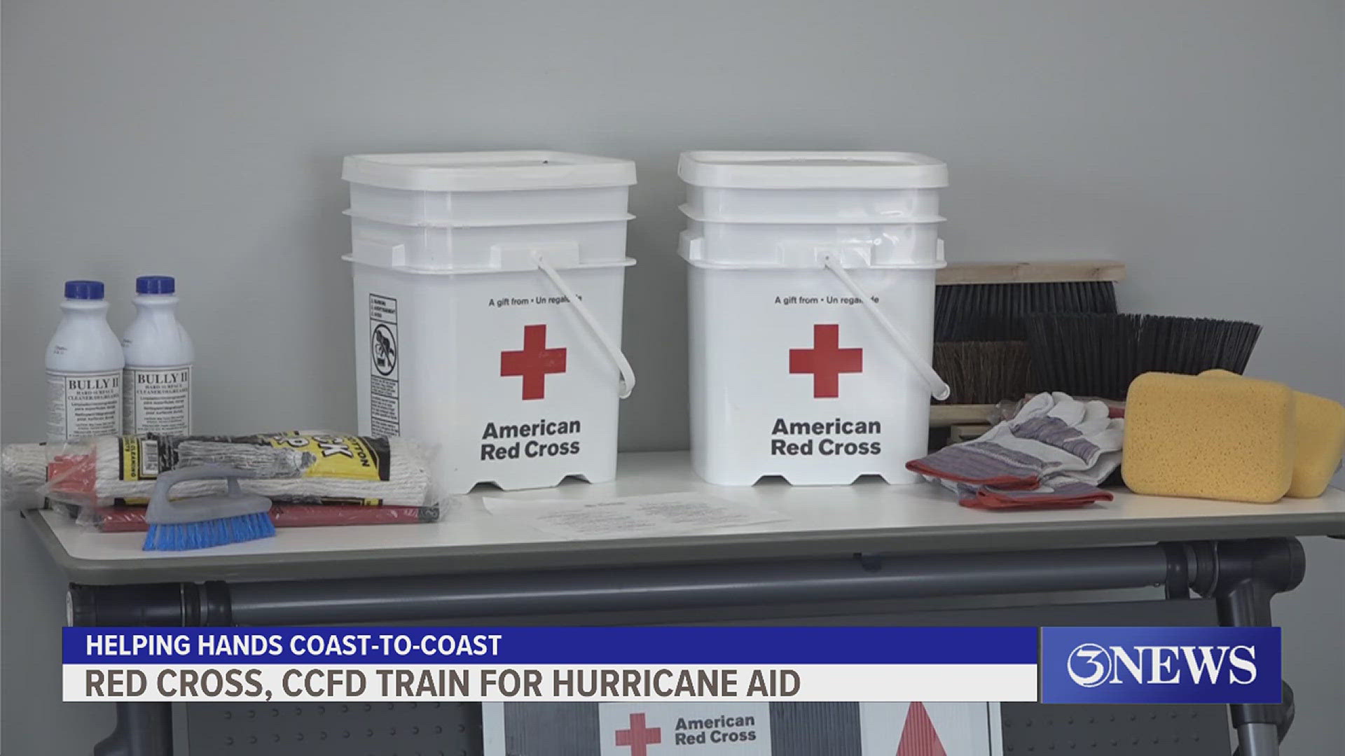 Coastal Bend Red Cross Executive Director Angelina Garcia said the local chapter has initiated once-a-week free training sessions for shelter associates.