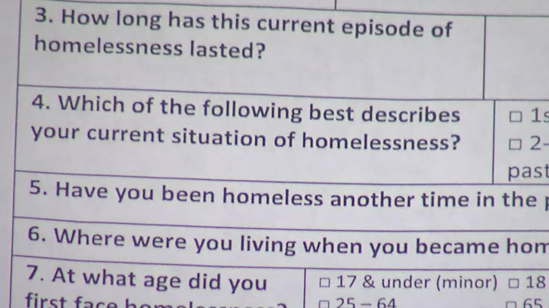 Last year, 627 people were identified as being homeless. This year, that has jumped to 1,177, a nearly 88 percent increase.