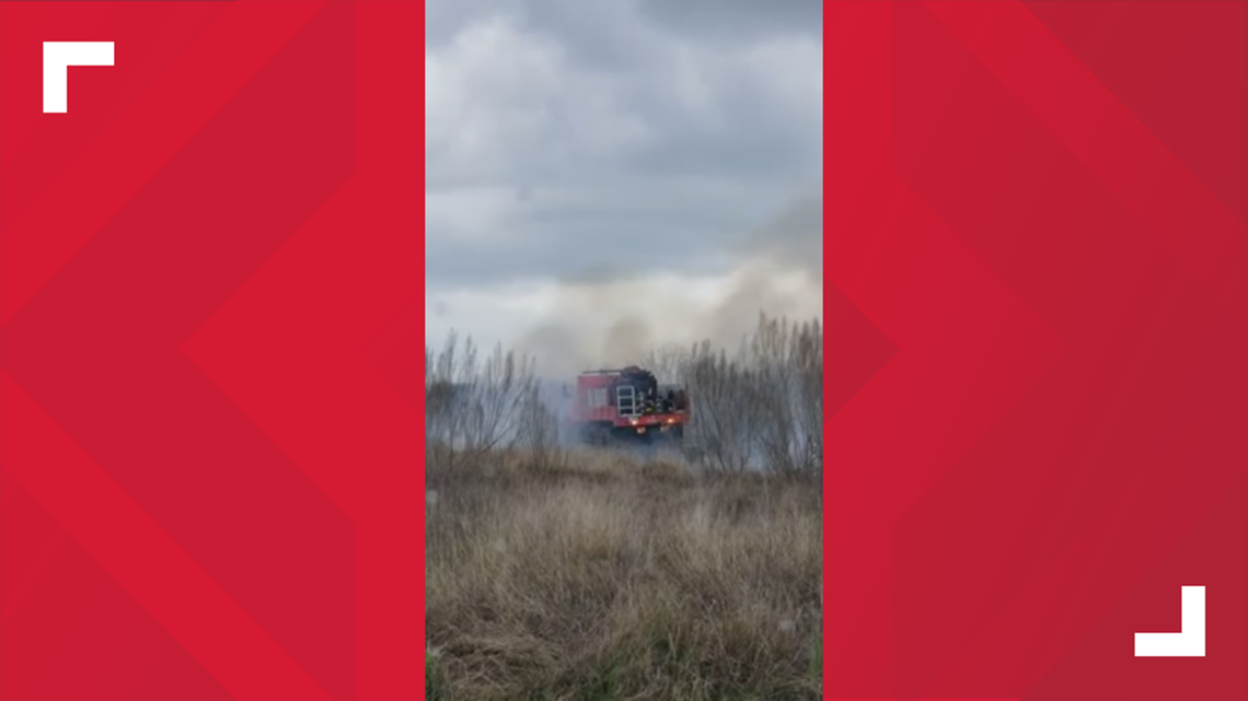 Firefighters Called To Battle Brush Fire Near Southside Neighborhood ...