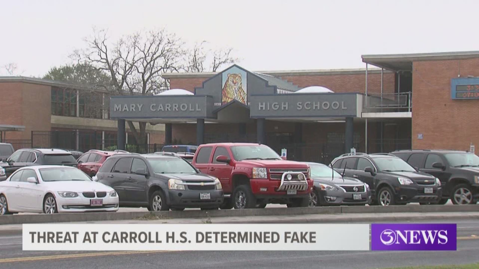 The principal of Carroll High School posted a notice on the school Facebook page Wednesday to report a threat that was made against the campus.