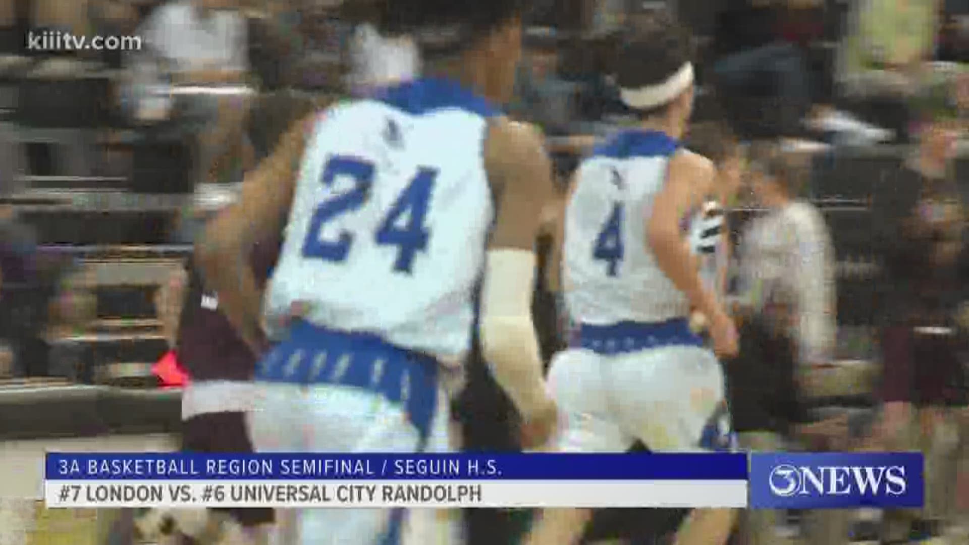 London fell to Universal City Randolph 62-53 while AP goes down to San Antonio Cole 71-49.