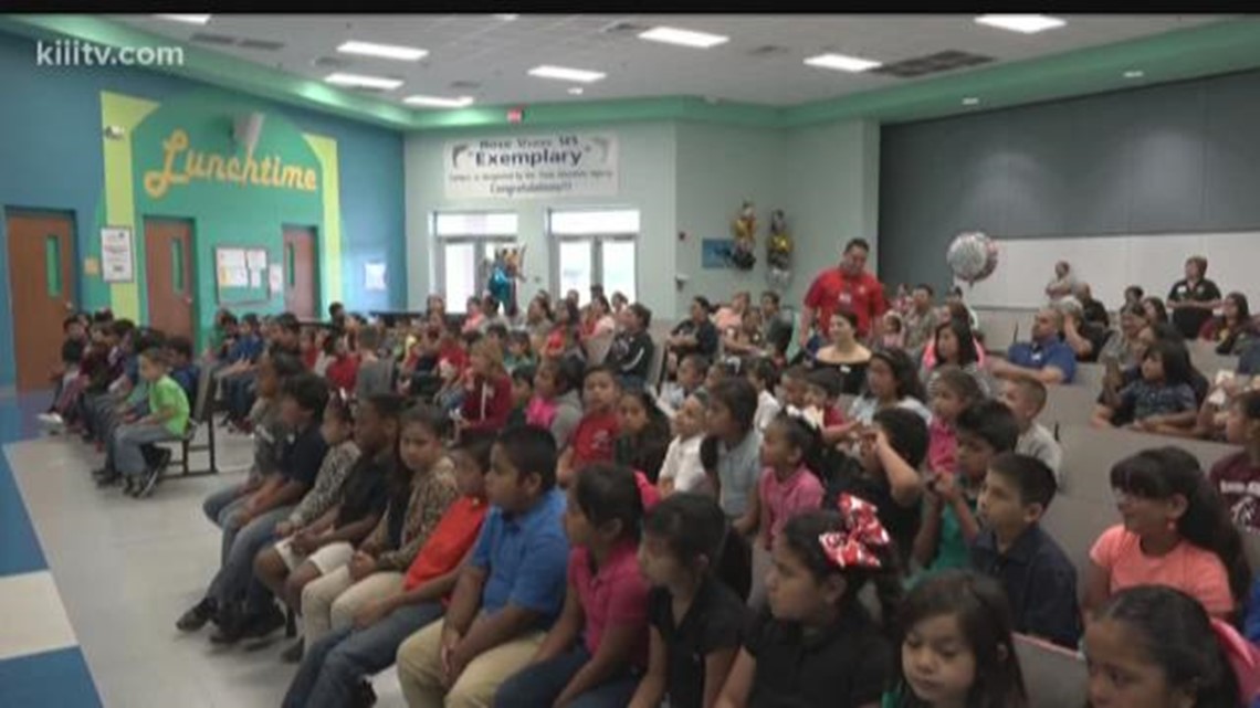 Heb Gas Prices >> HEB presents special award to Rose Shaw Elementary School student | kiiitv.com Heb Gas Prices >> HEB presents special award to Rose Shaw Elementary School student | kiiitv.com