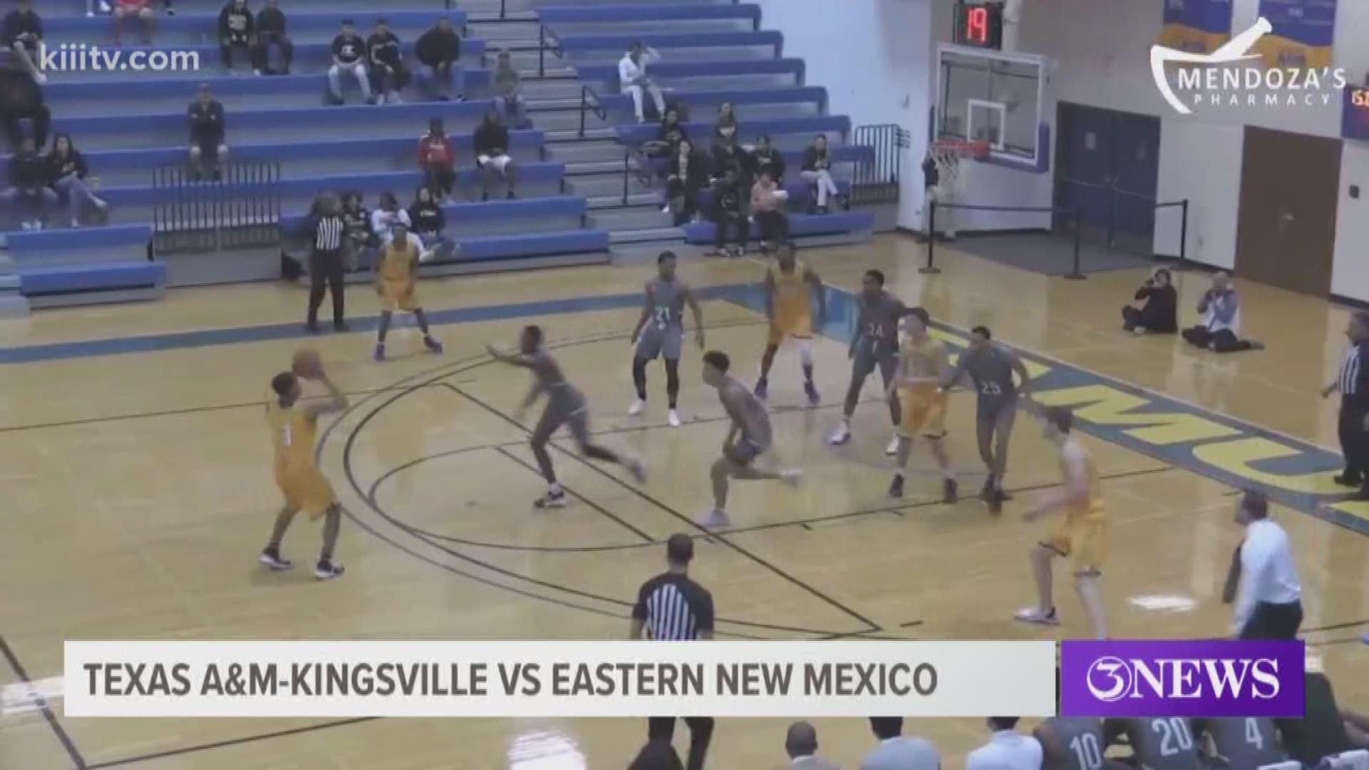 Texas A&M-Kingsville men's basketball tops ENMU and the women fall.